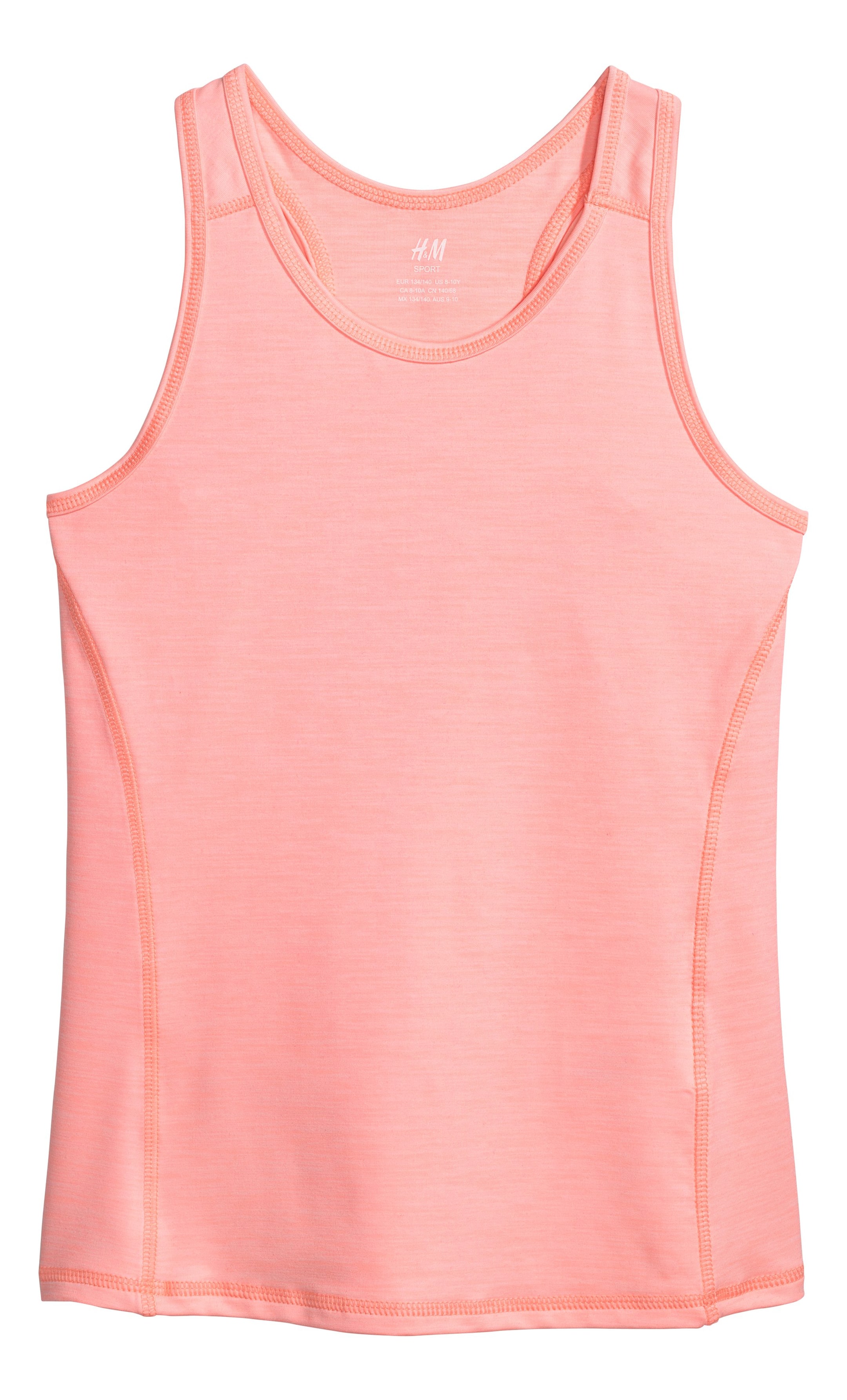 View larger image: Sports Tank Top - Coral pink - Kids | H&M CA 1