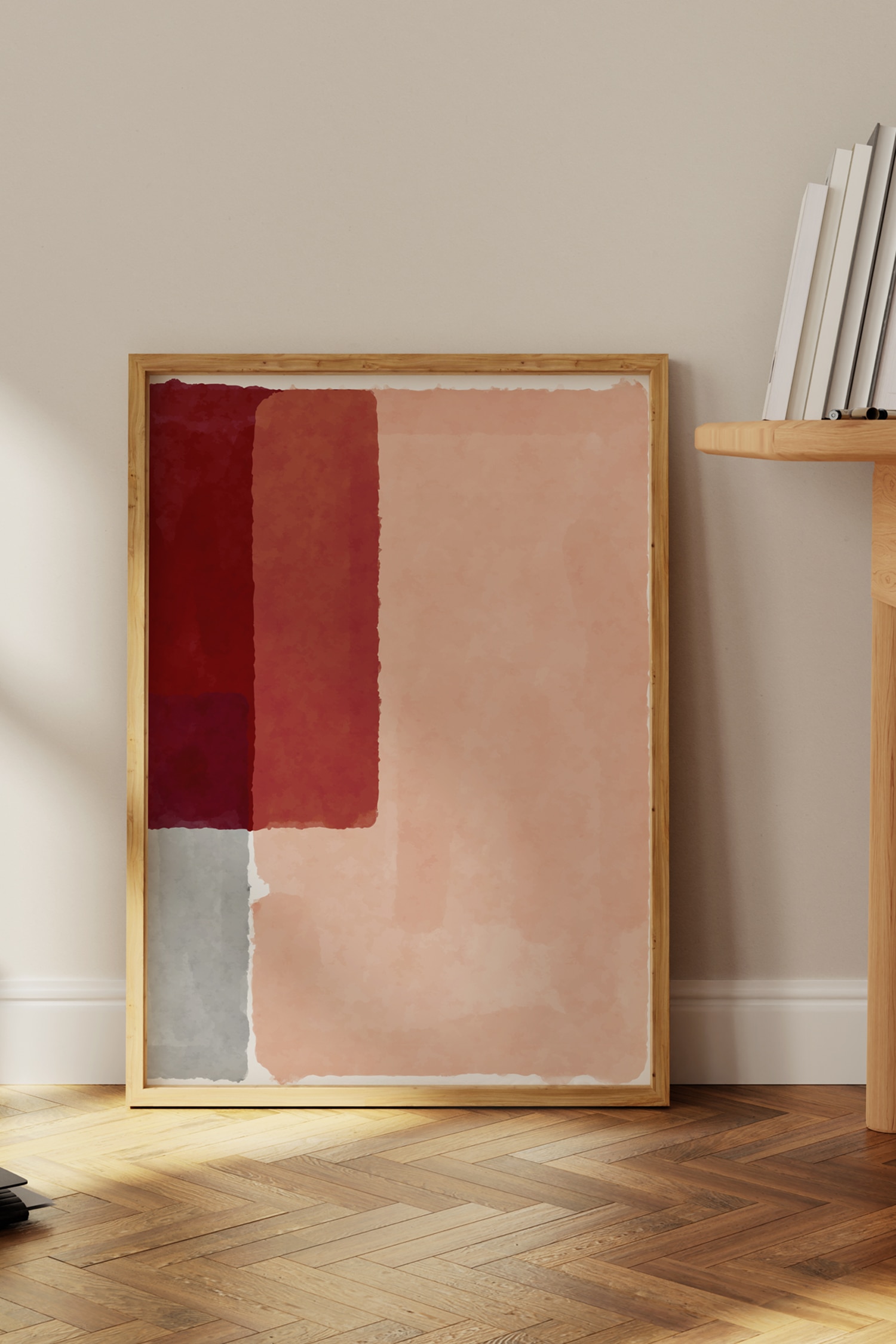 Jay Stanley - Minimal Watercolor #1 - Flerfarvet