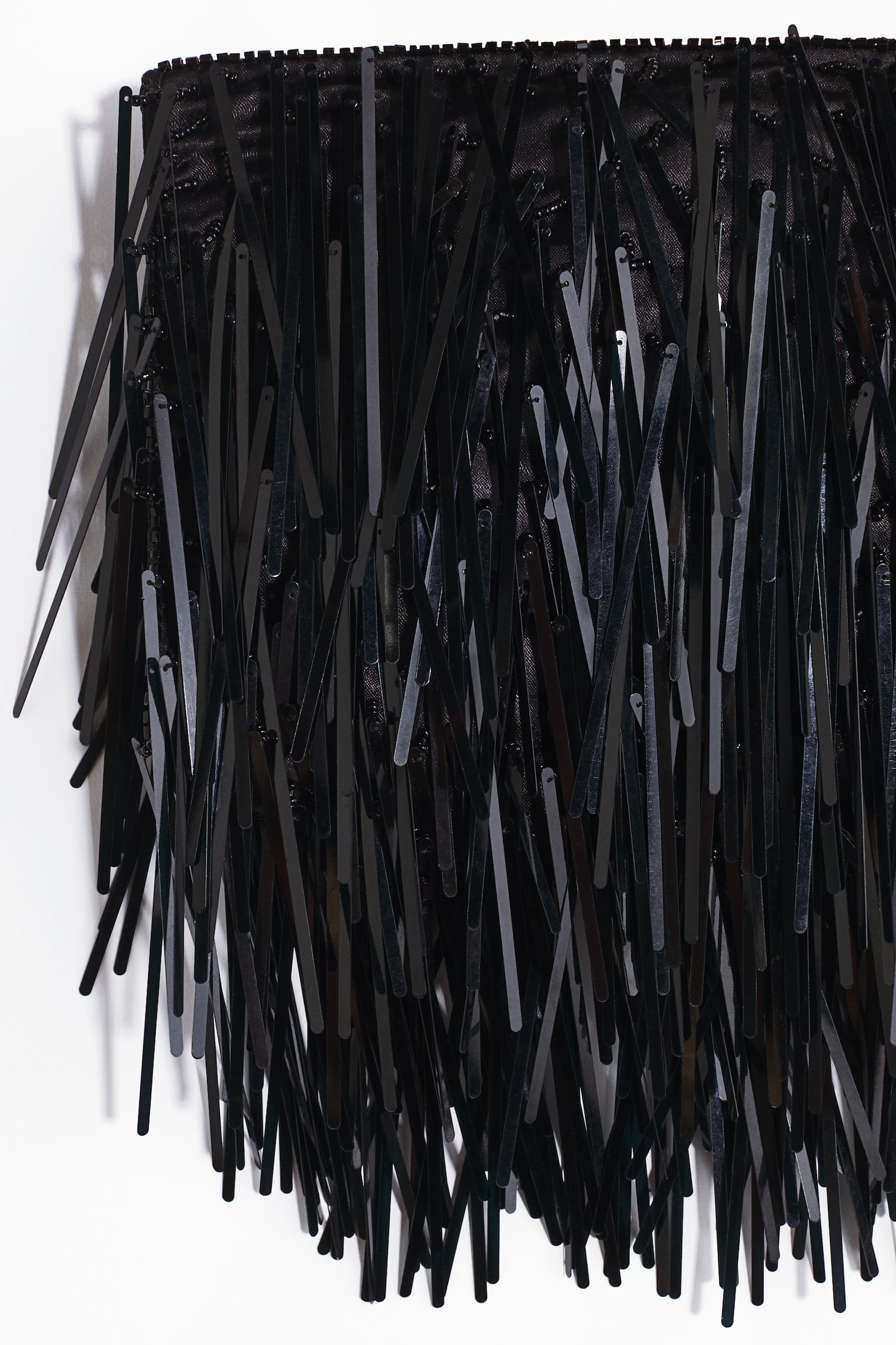 Embellished clutch - Black - 5