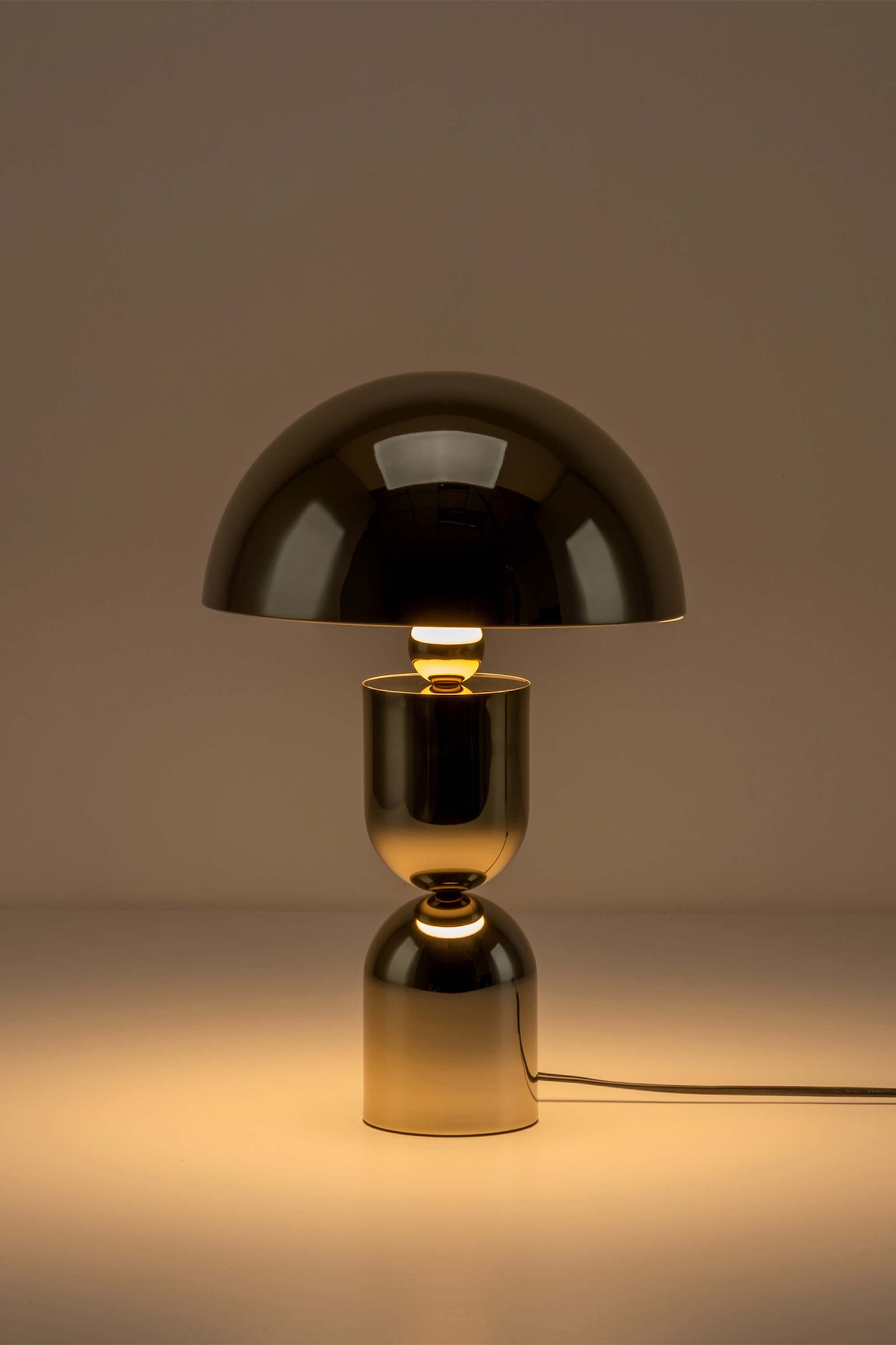 Mushroom Table Lamp - Brass - 4