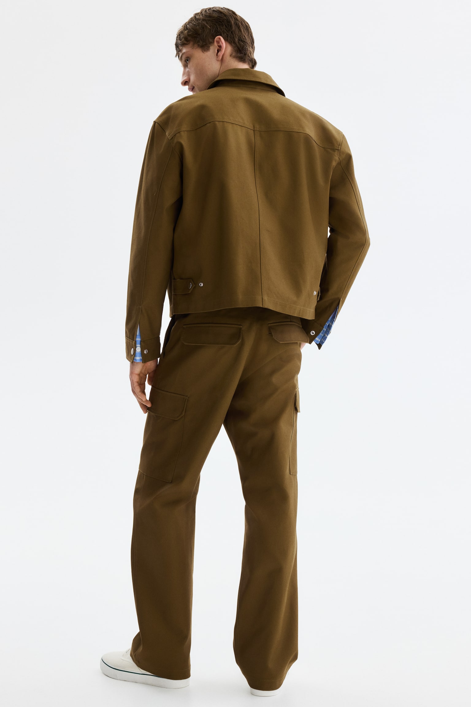 Relaxed Fit Cargo trousers - Brown - 6