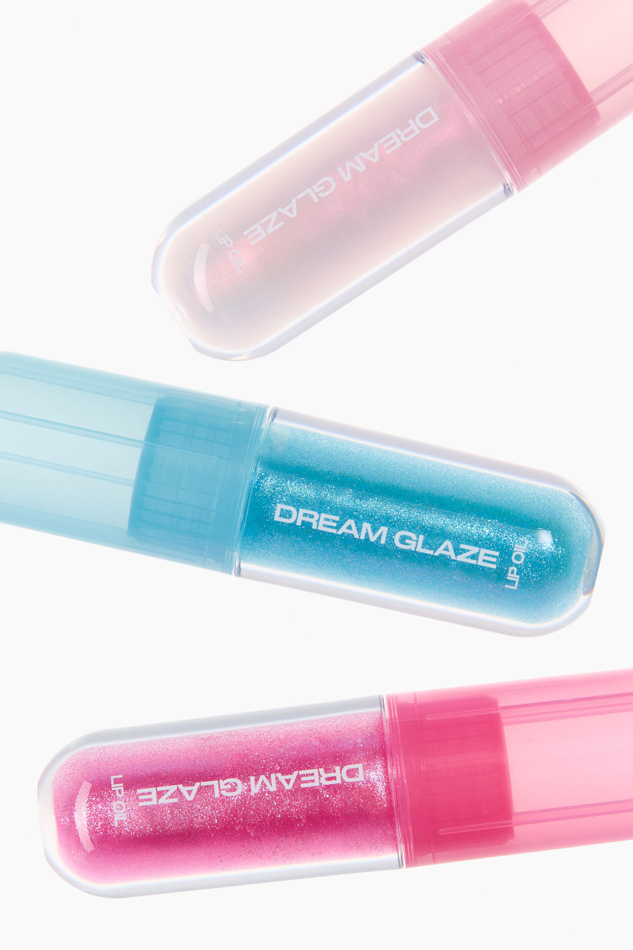 Zobrazit větší obrázek: Trio olejíčků na rty - Modrá/růžová/průhledná - Beauty all | H&M CZ 3