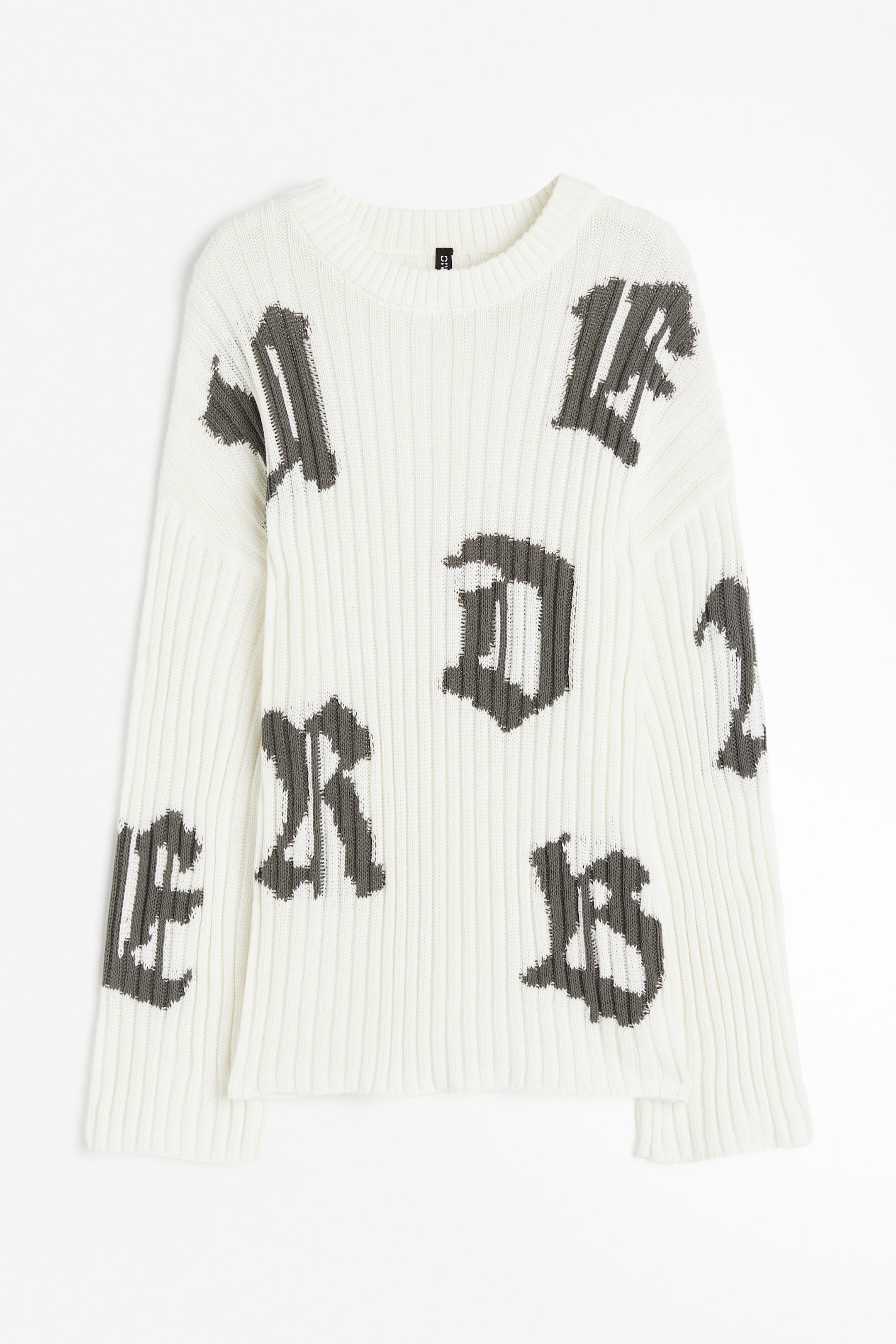 Jacquard-knit Sweater