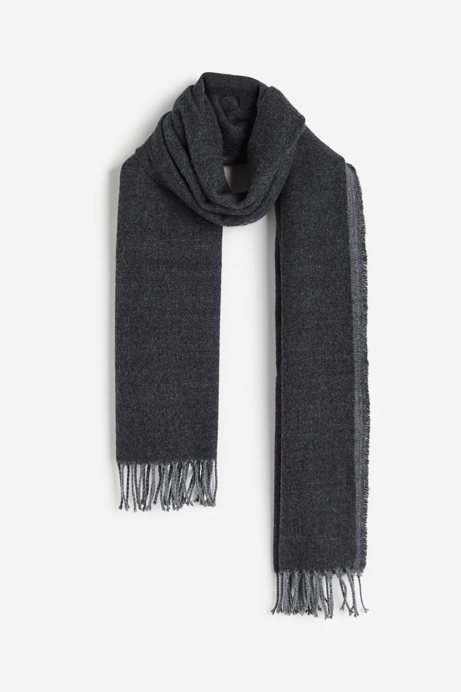 Scarf - Dark grey - 1