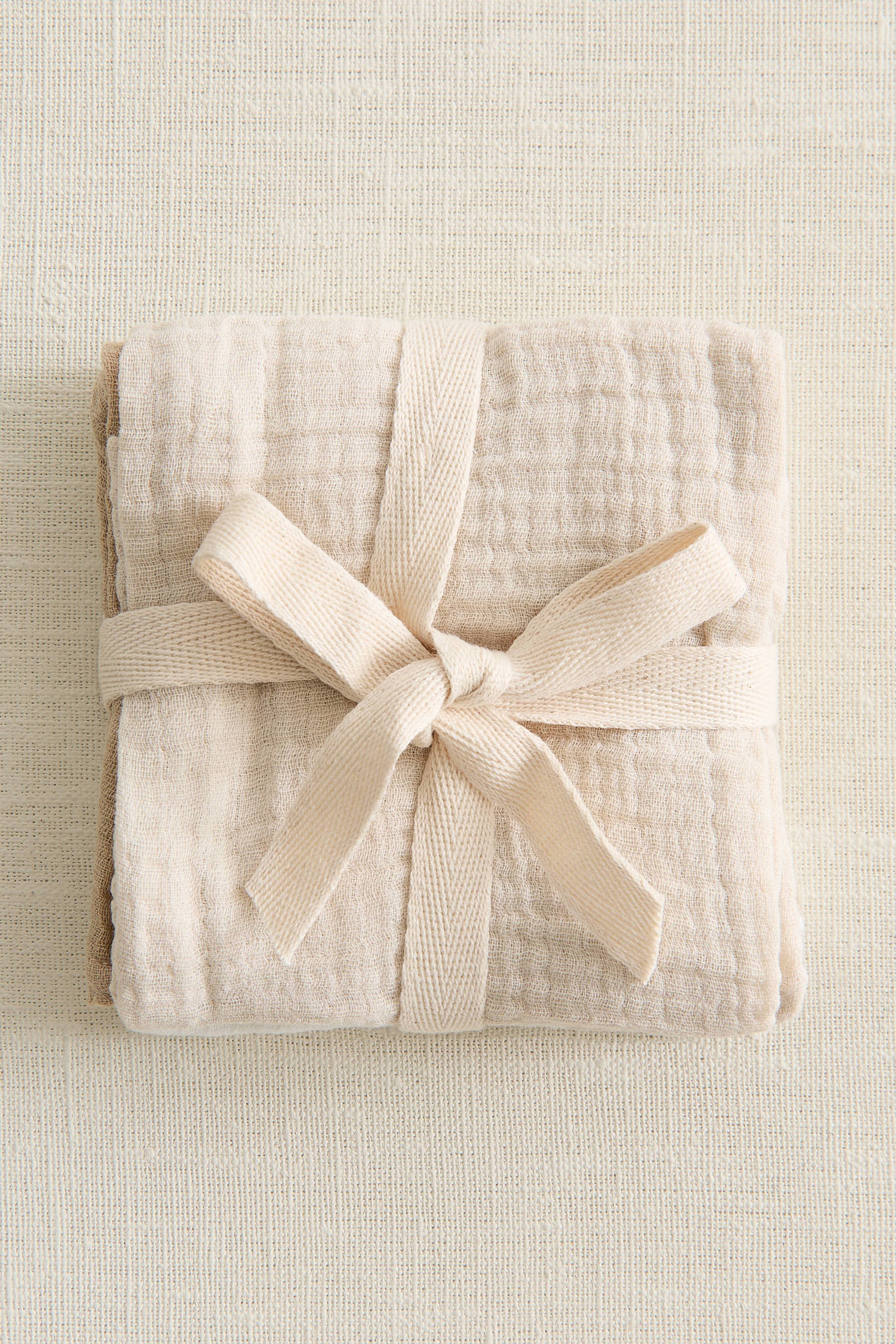 3-pack muslin cloths - Beige/White/Powder pink/Old rose/Light khaki green/Old rose/Beige/Pale pink/Dark pink/Dusty pink - 3