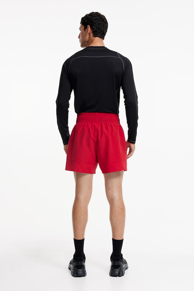 DryMove™ Boxing shorts - Red/Black - 4