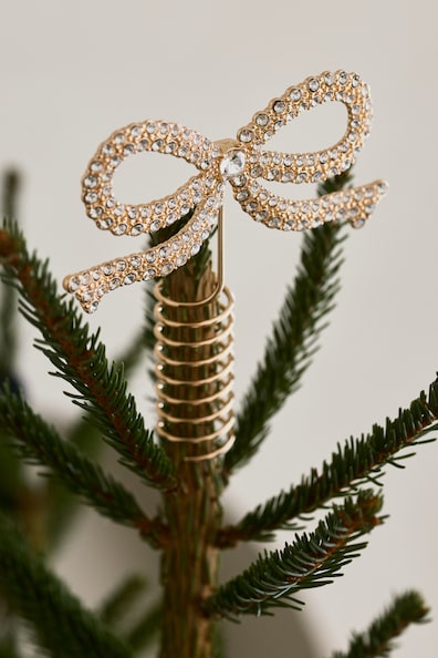 クリスマスツリートップ リボンシェイプ