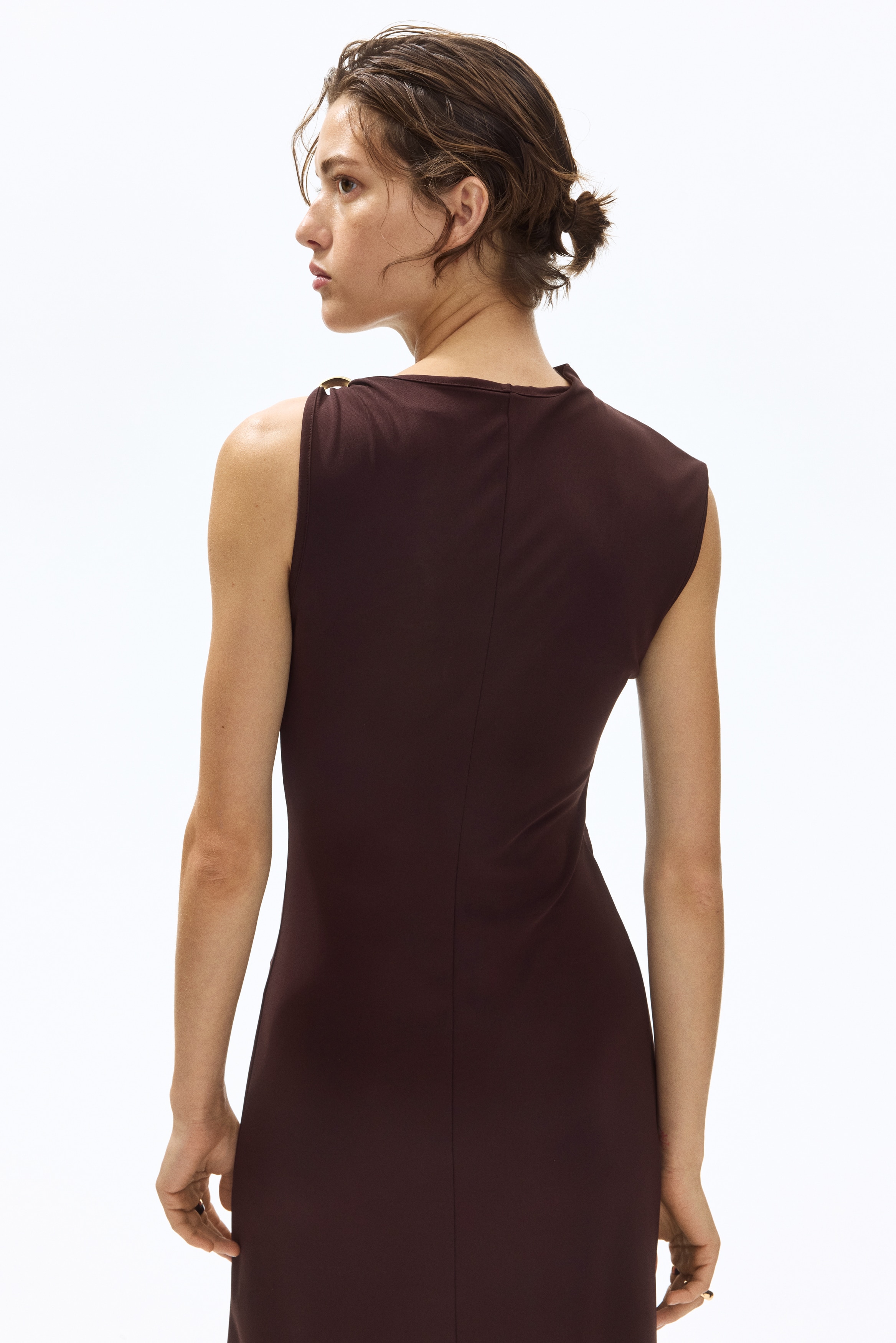 h&m modal blend jersey dress H&M Modal blend jersey dress M (8-10)