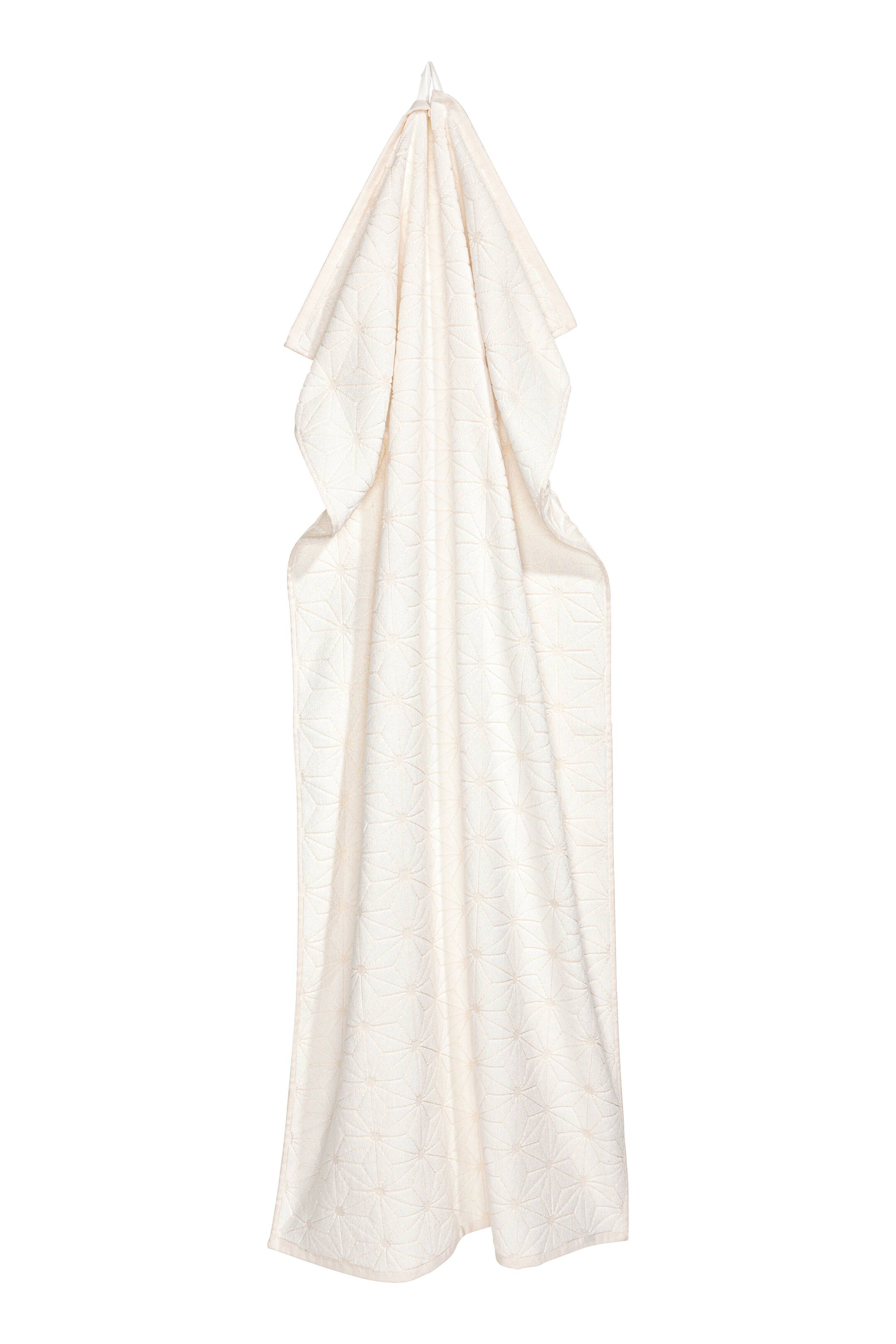 View larger image: Jacquard-weave bath towel - White - Home All | H&M GB 1