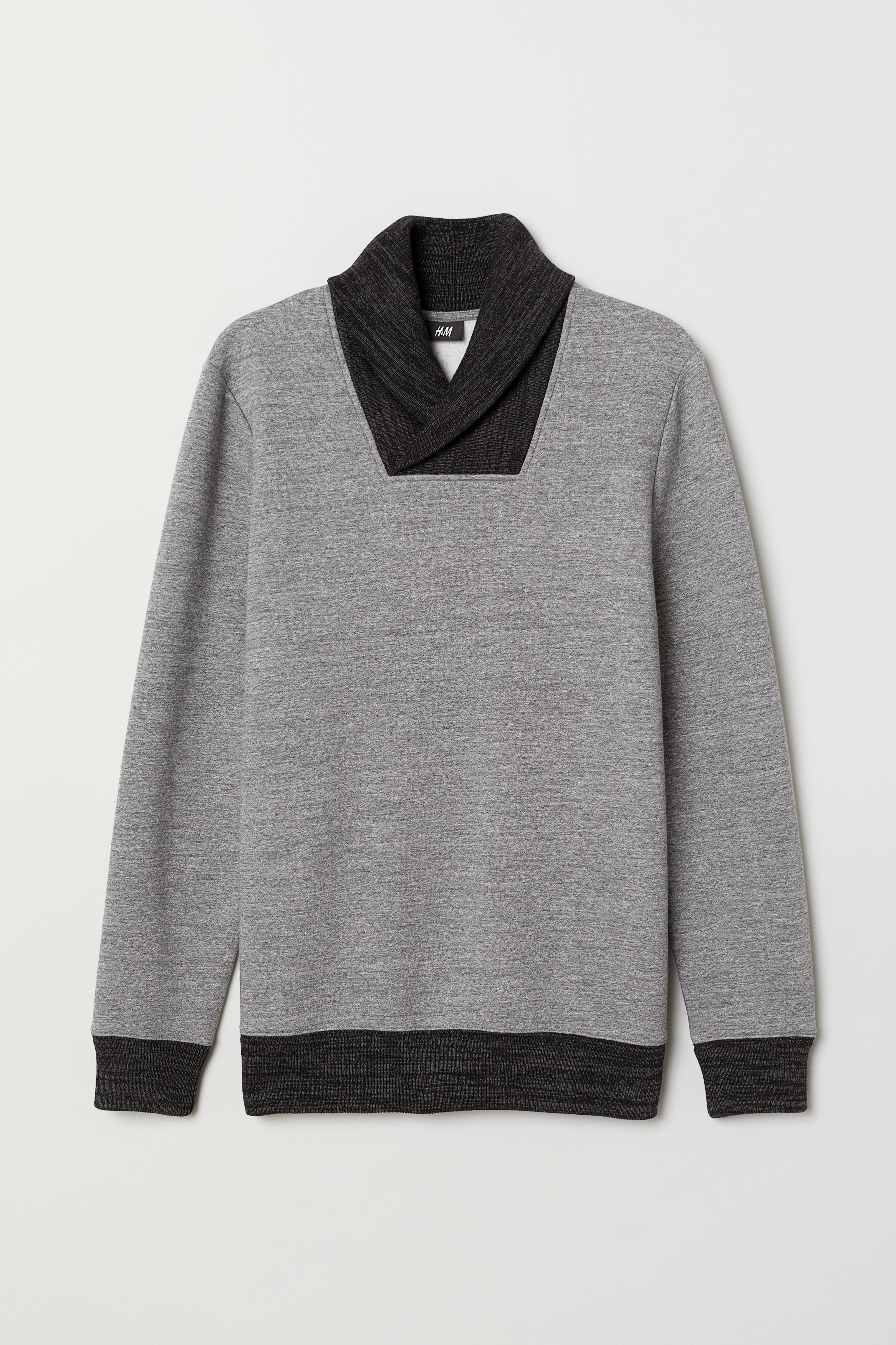 Shawl collar Sweatshirt