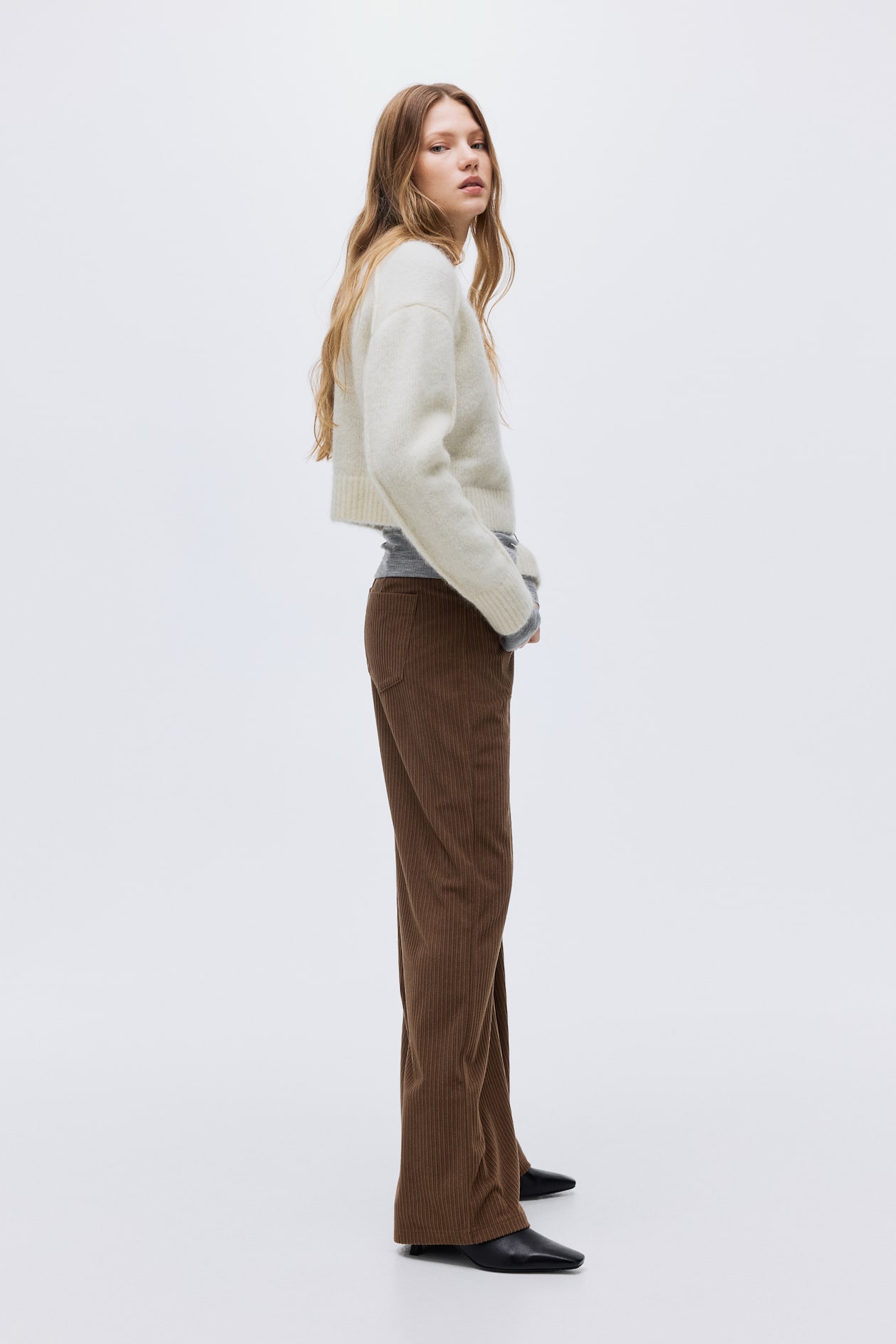 Ribbed Velour Pants - image 2