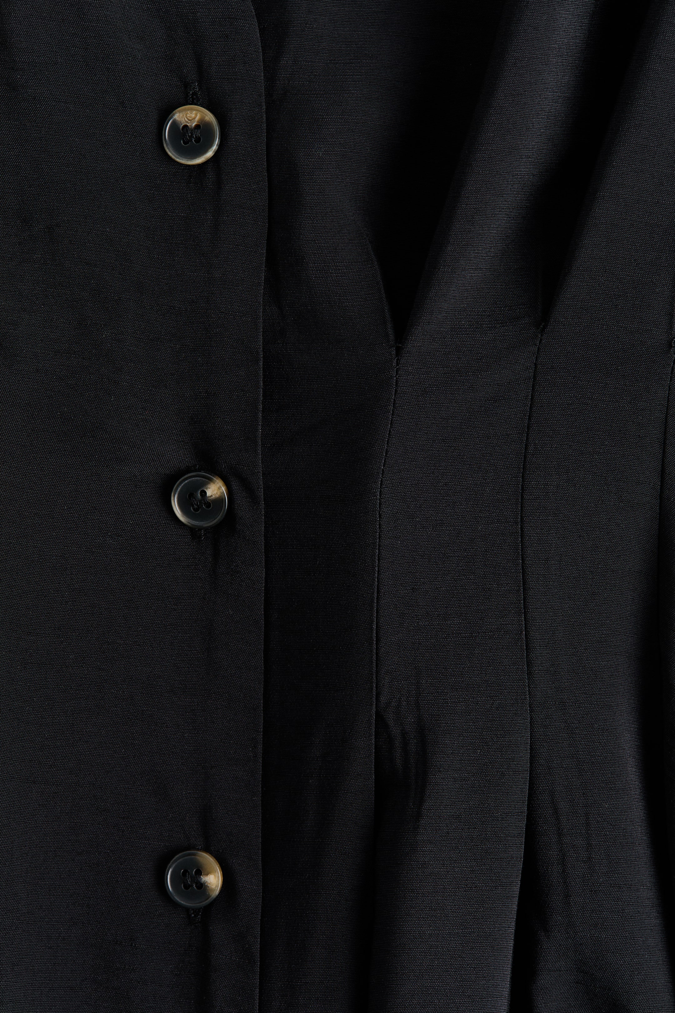 Robe midi à boutons