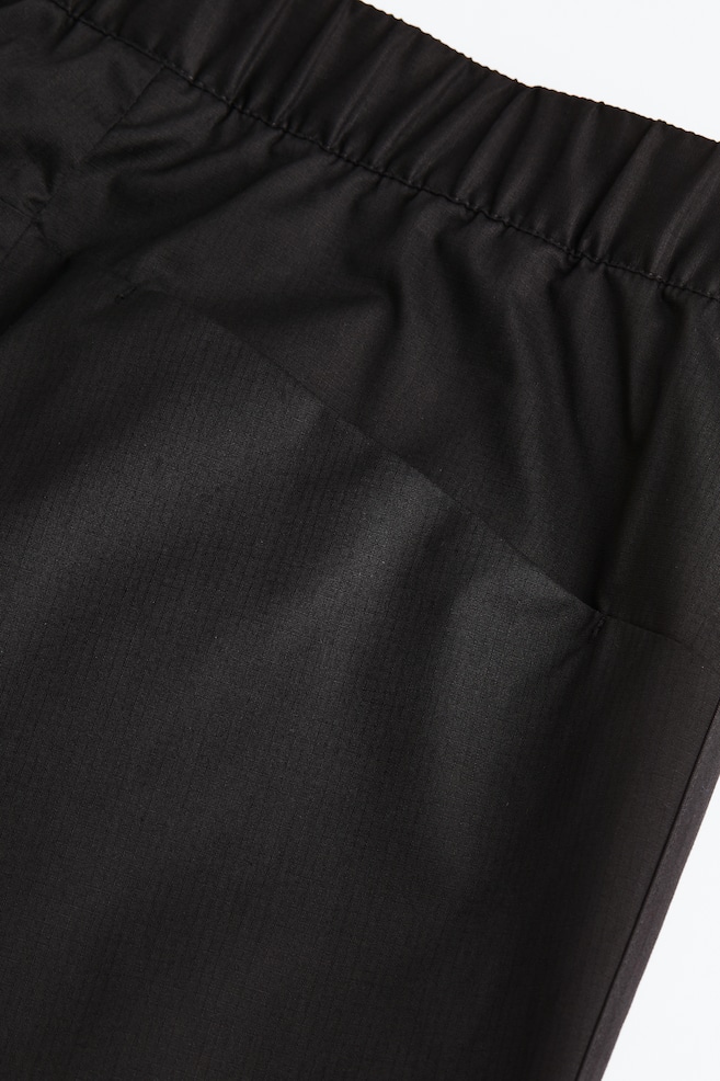 Water-repellent outdoor trousers - Black - 8