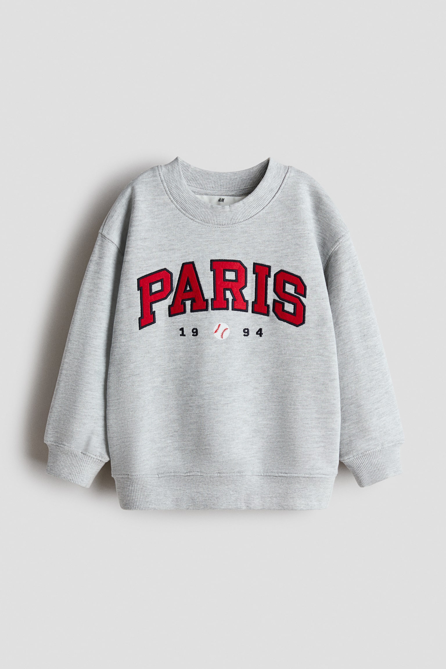 Printed crew-neck sweatshirt - Light grey marl/Paris/Dark grey/Sports/Navy blue/Aspen/Black/Sports dept./Brown/Soho/Light green/Horses/Blue/Cosy Bear Club - 2