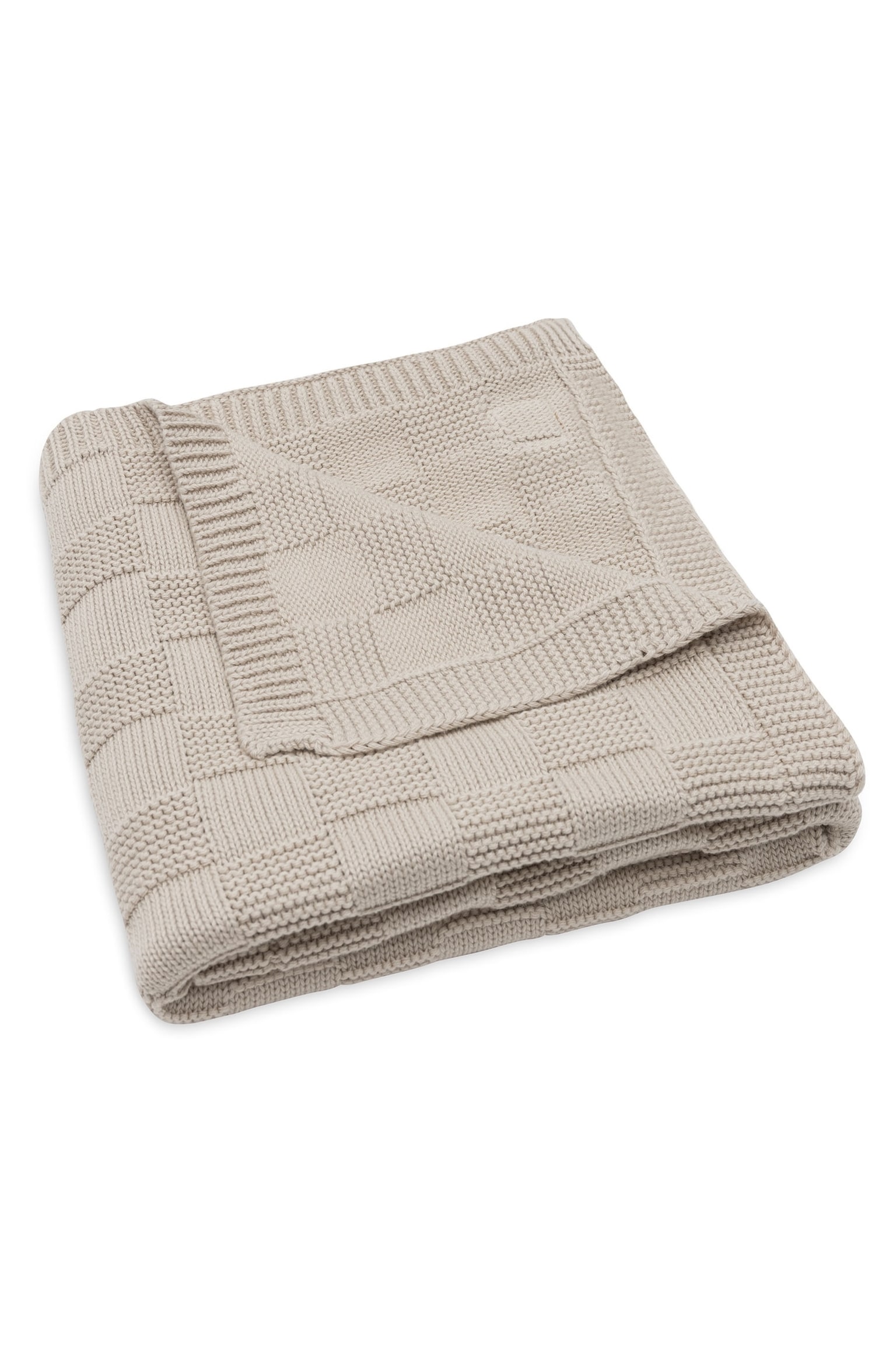 Blanket 75x100cm - Box Knit - Box Knit/warm Sand/Box Knit/milky Coffee/Cosy Knit/ivory/Check Knit/biscuit - 6