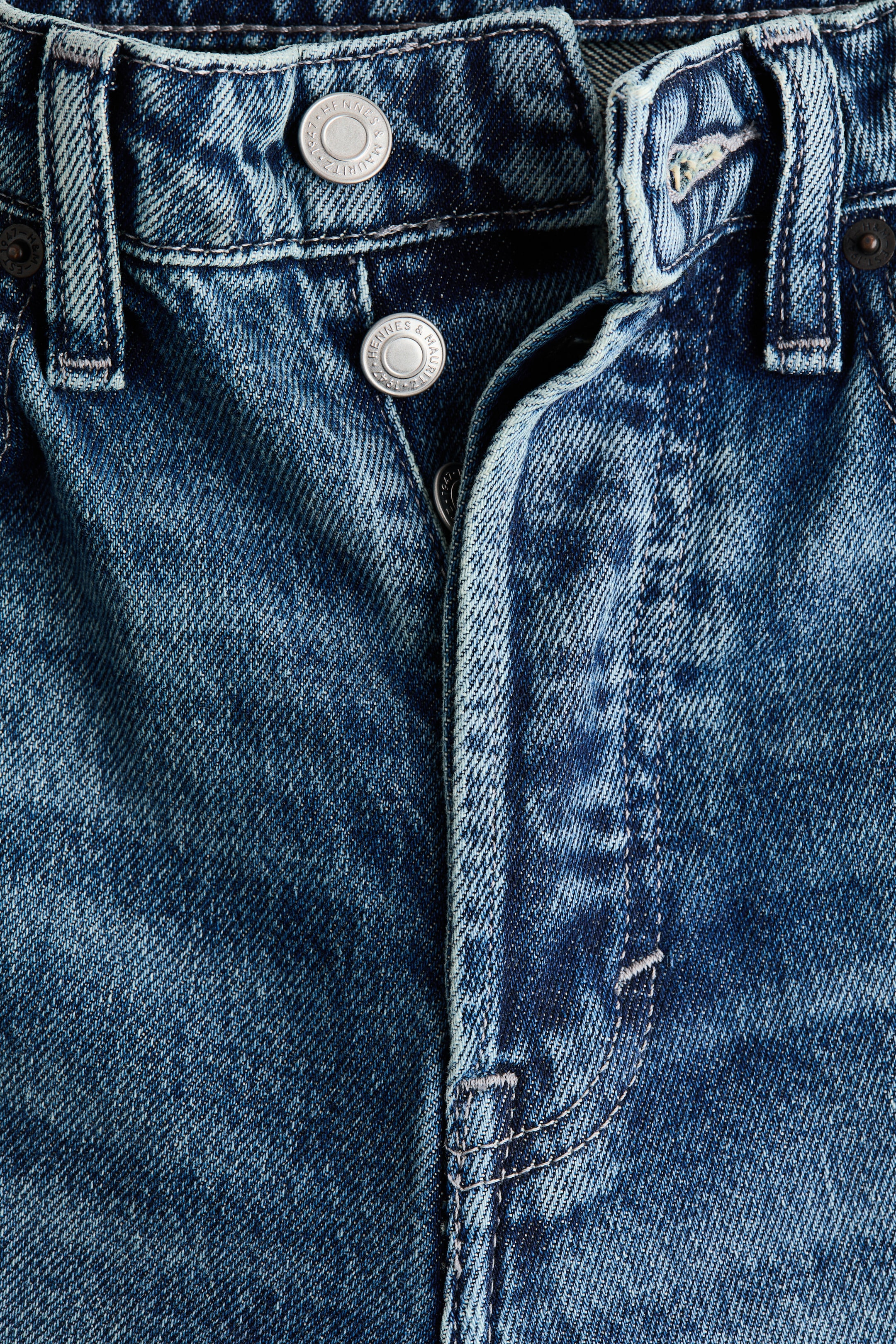 Straight High Waist Ankle Jeans