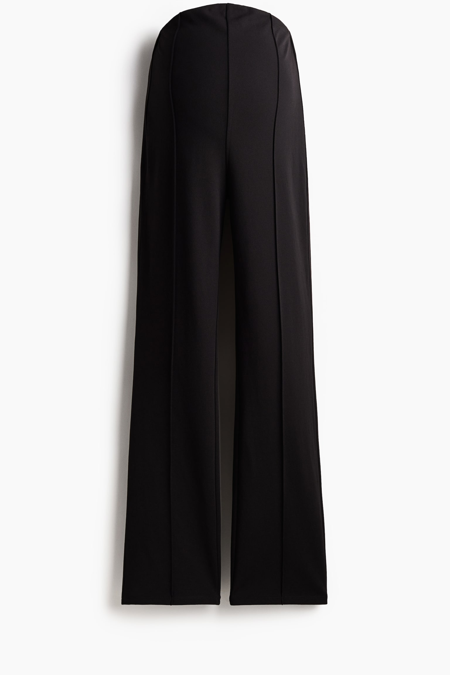 Женские брюки H&M Mama Creased, цвет: Чёрный — фото 1