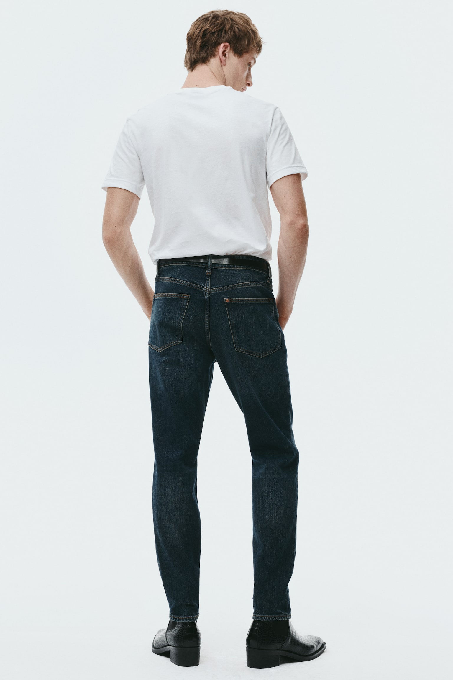 Slim jeans - כחול כהה/שחור/כחול ביניים/אפור - 7