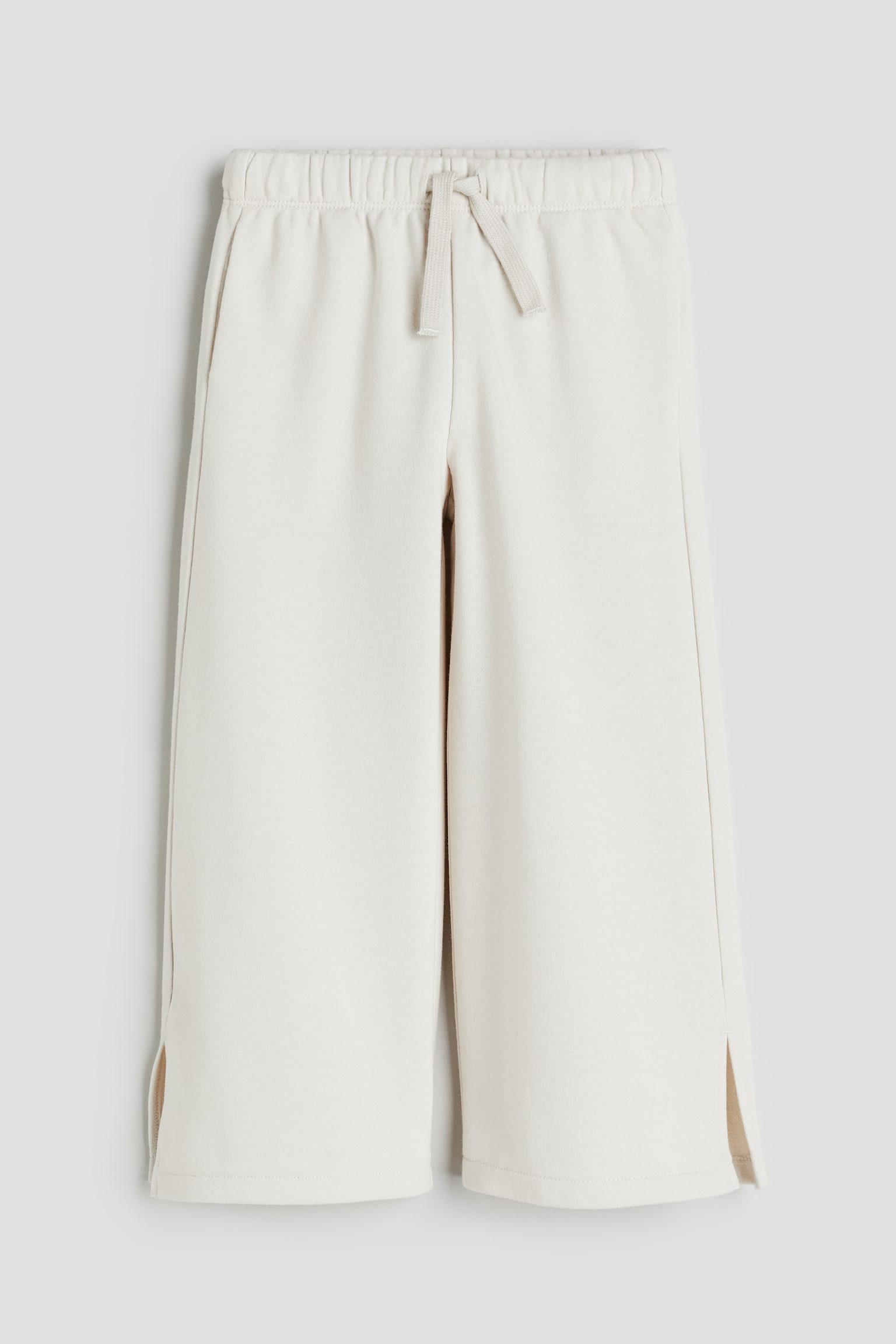 Široki donji deo trenerke - Svetlobež