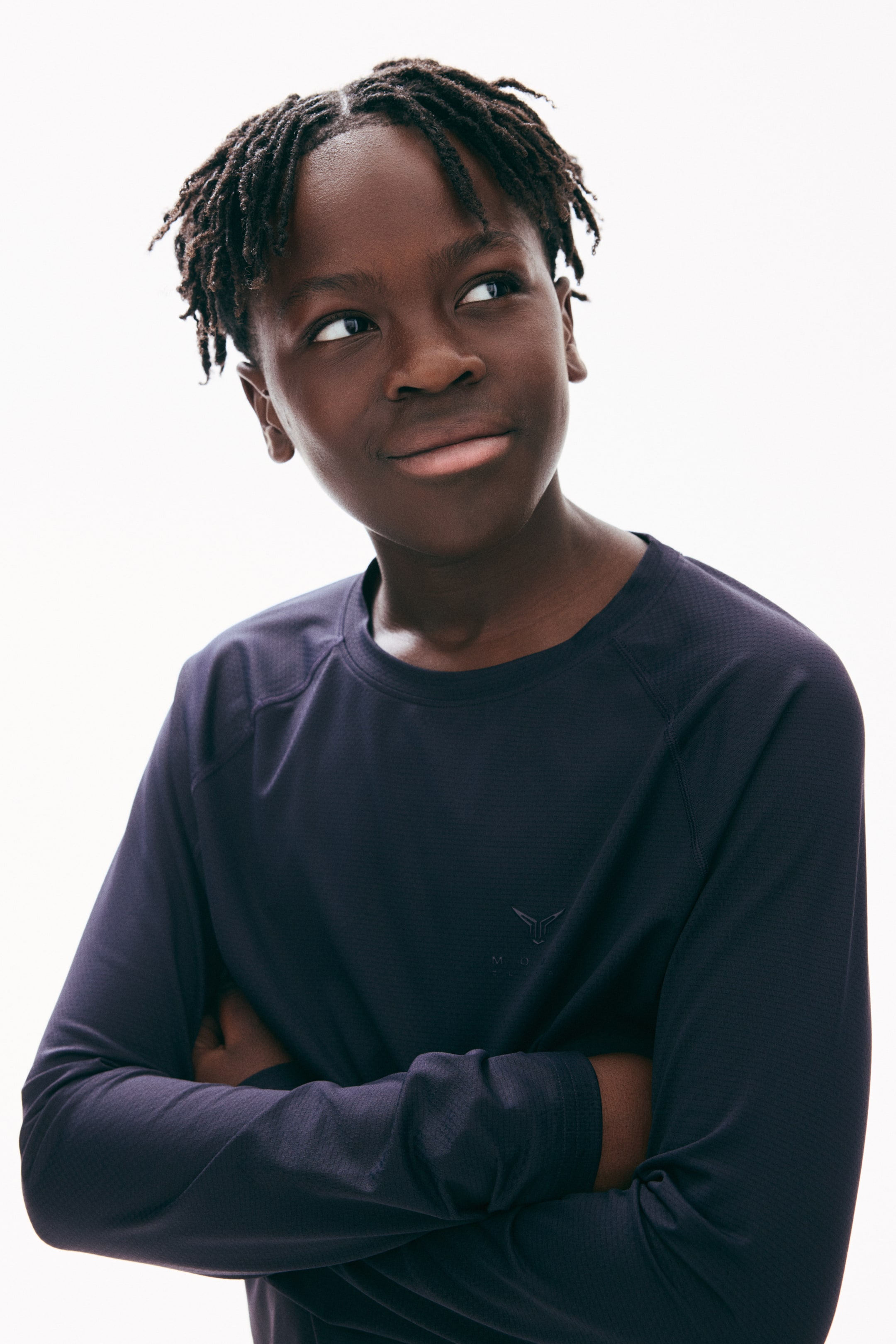 拡大画像を表示: スポーツトップス DryMove™ - ネイビーブルー - Kids | H&M JP 1