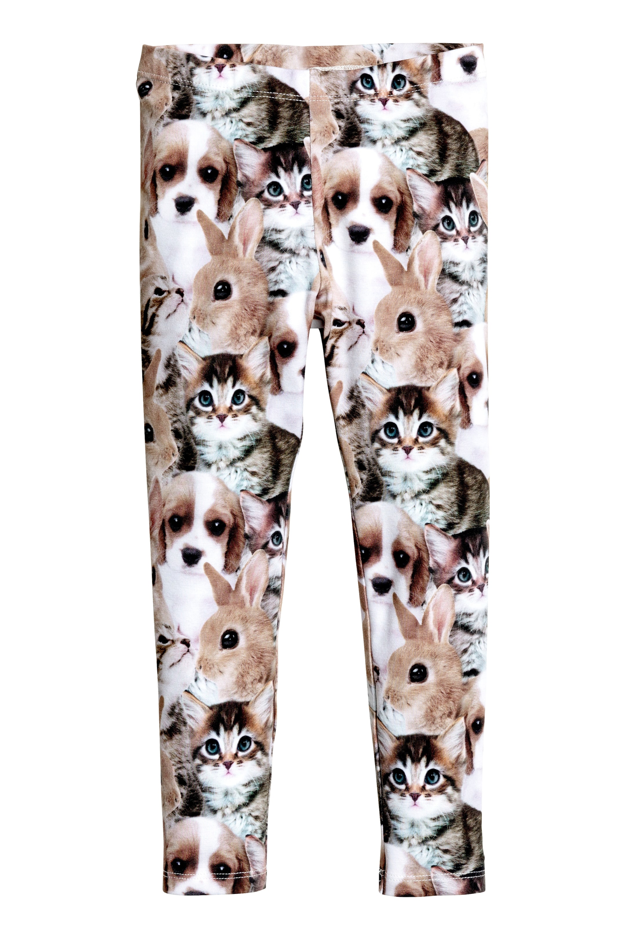 View larger image: Caleçon long avec impression - White/Animal - Kids | H&M CA 1