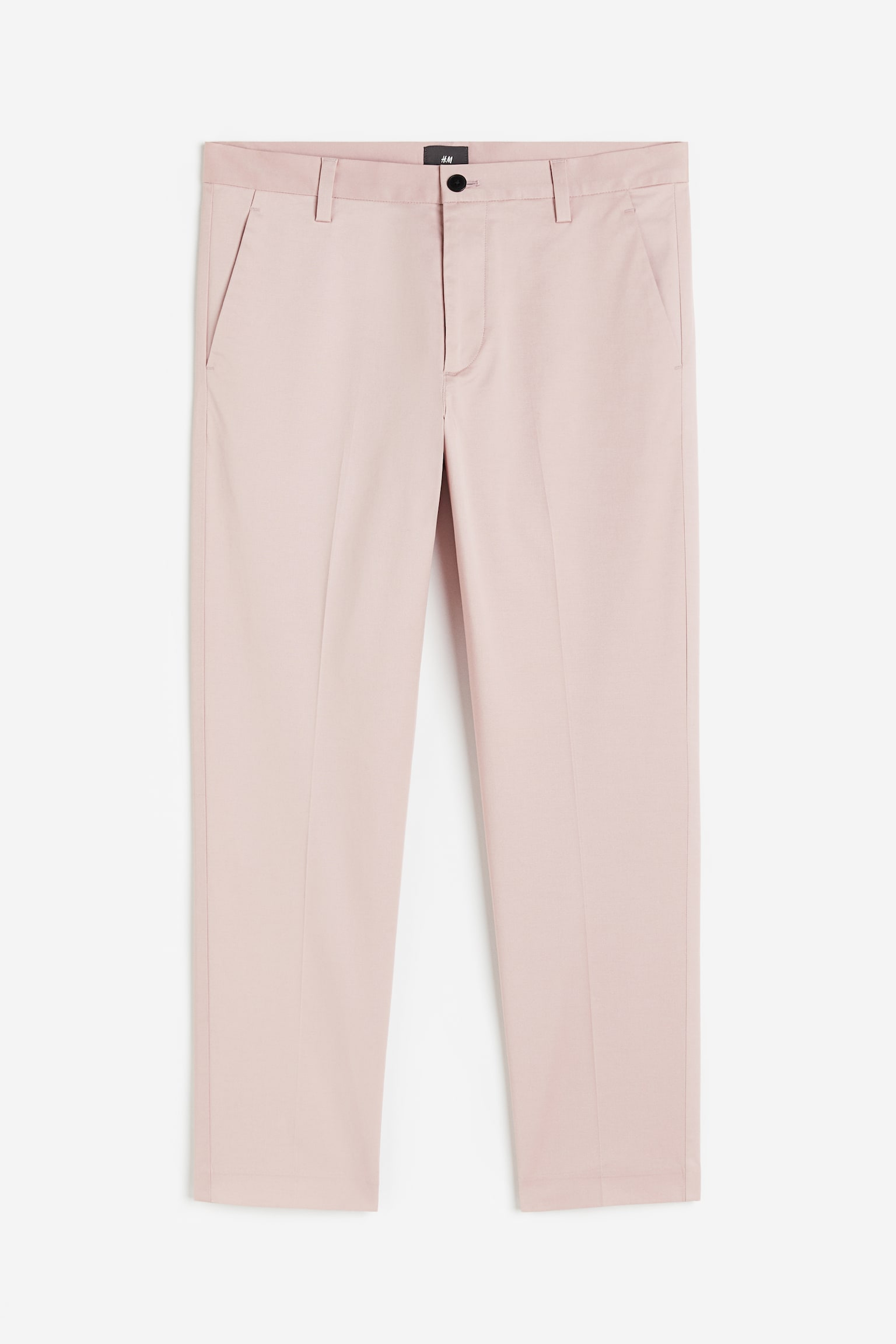 Slim Fit Twill trousers - Dusty pink/Black/White/Beige - 1