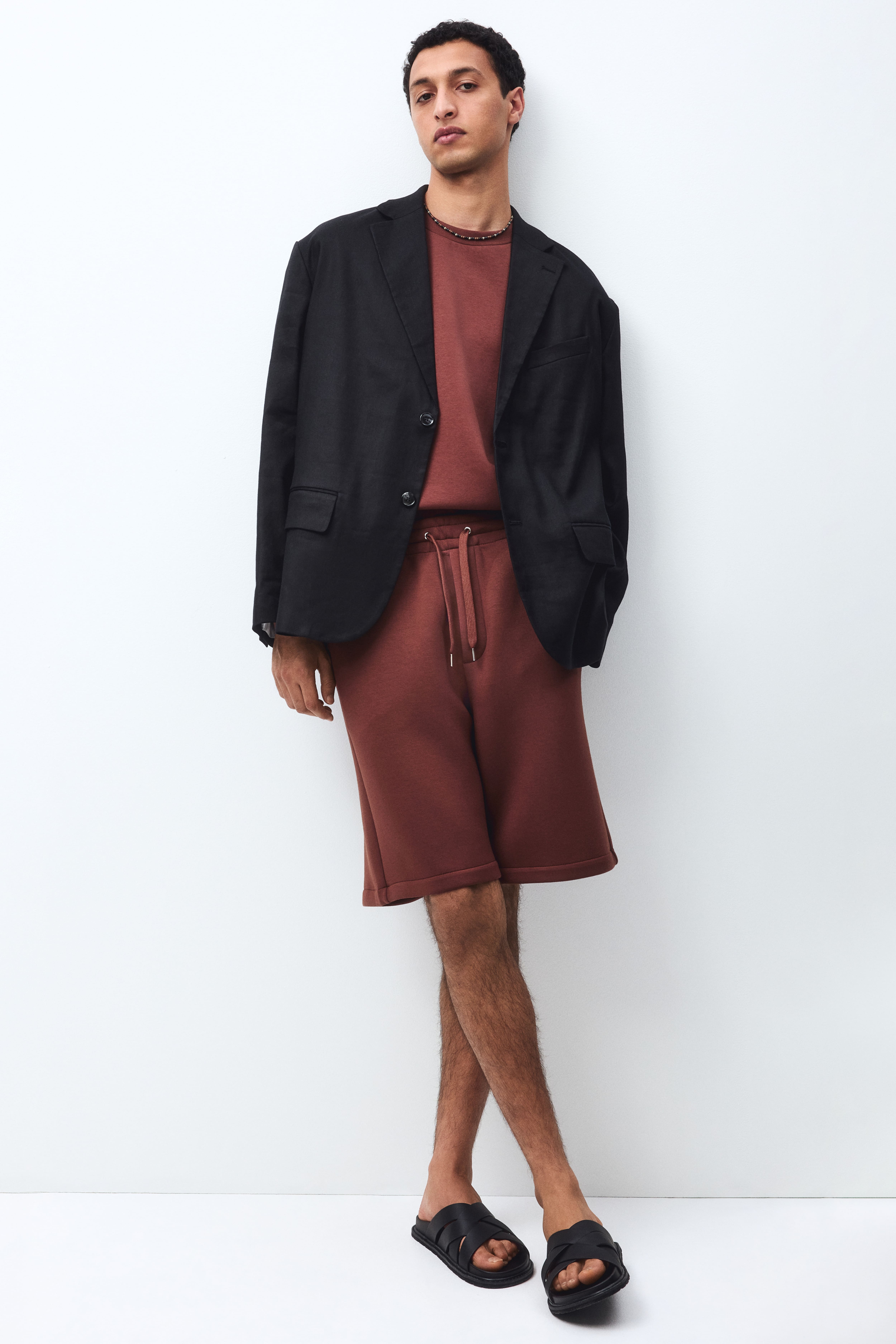 Relaxed-Fit Scuba Shorts