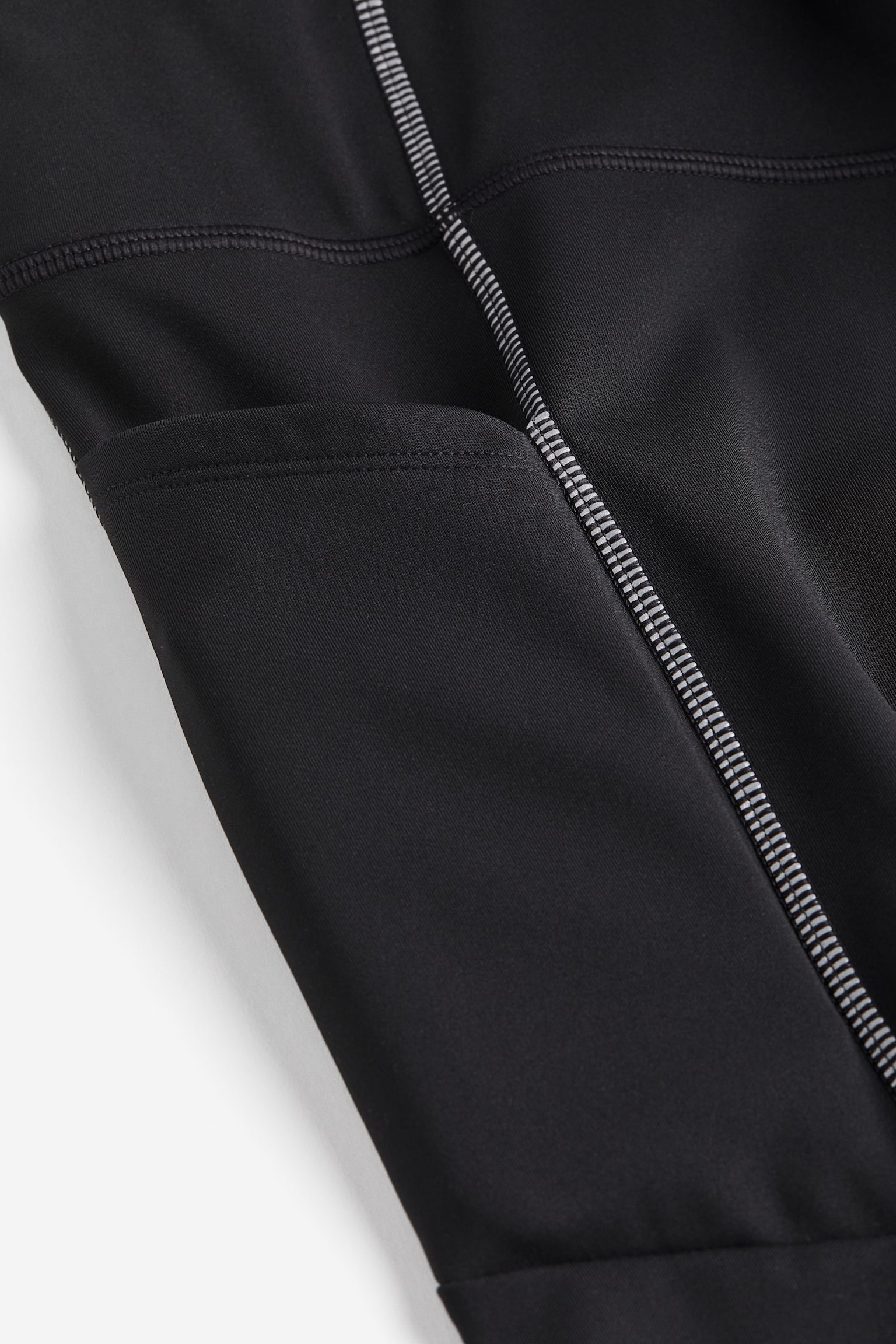 Warm running leggings in DryMove™ - Black - 5