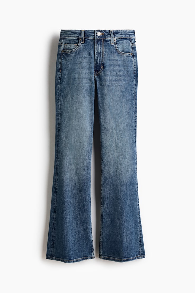 Flared High Jeans - Denim blue/Dark denim blue/Dark grey/Denim blue/Light denim blue/Dark denim blue/Denim blue/Denim blue/Denim blue/White - 1