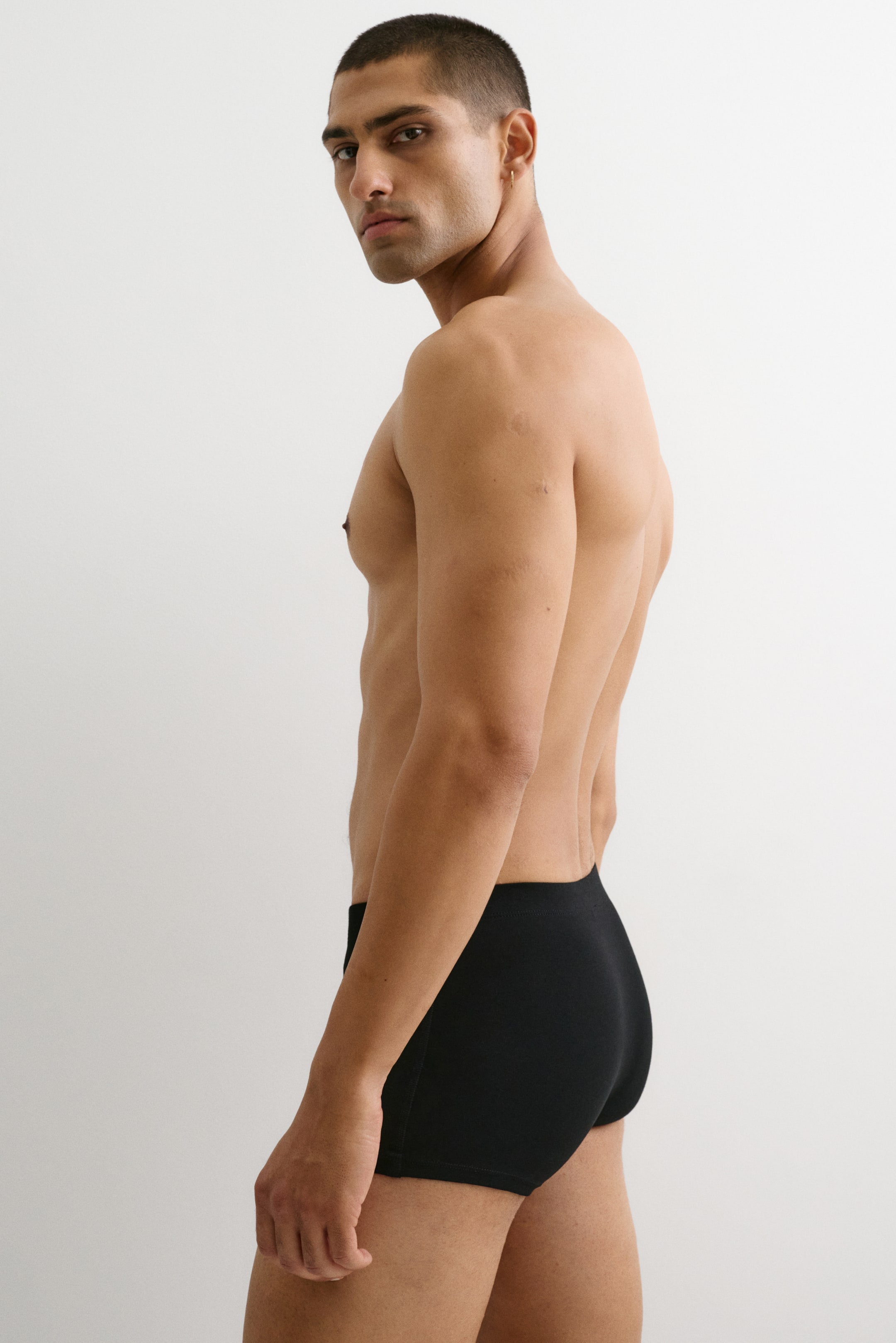 Grösseres Bild ansehen: 10er-Pack Kurze Trunks aus Baumwolle - Schwarz - HERREN | H&M CH 3