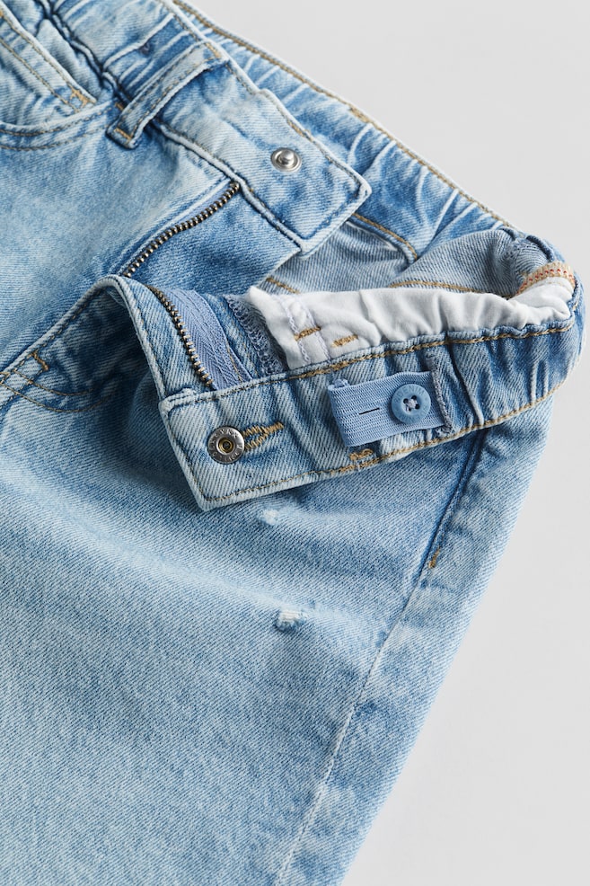 Loose Fit Jeans - Light denim blue/Beige/Denim blue/Denim grey - 3