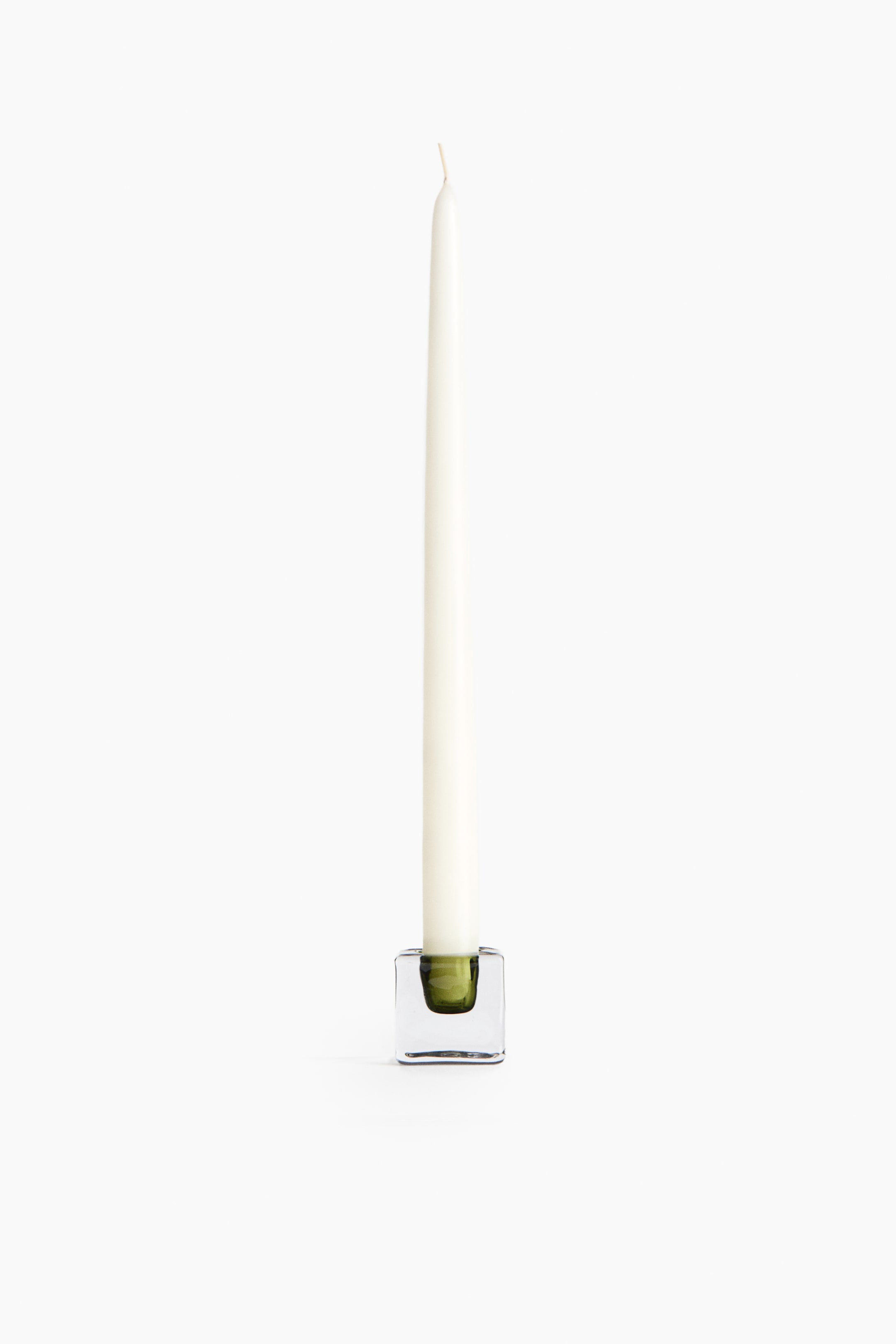 Small Glass Candlestick