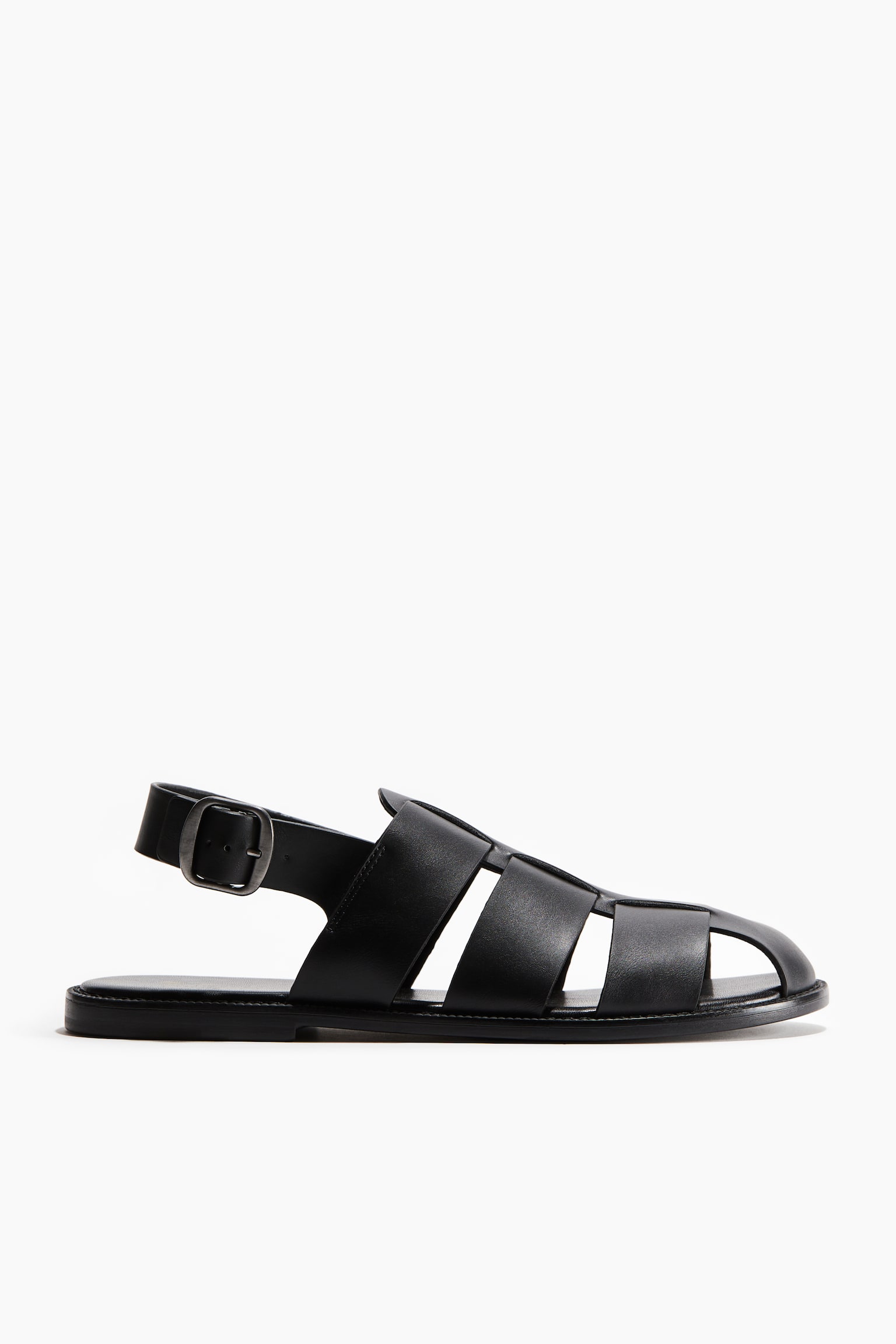 Fisherman Sandals - Black - 1