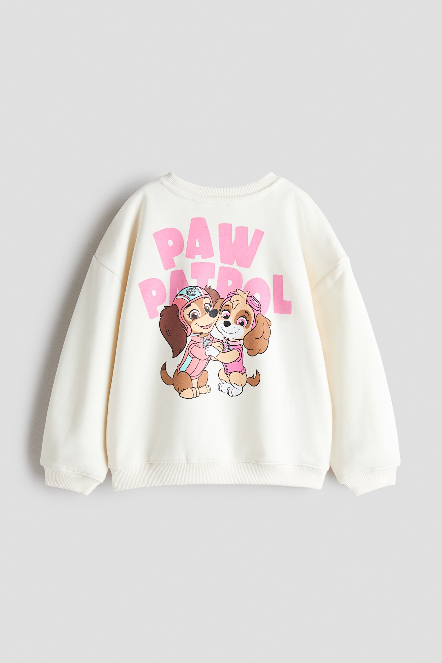 Детские комплекты H&M 2-Piece Printed Sweatsuit, цвет: Кремовый — фото 2