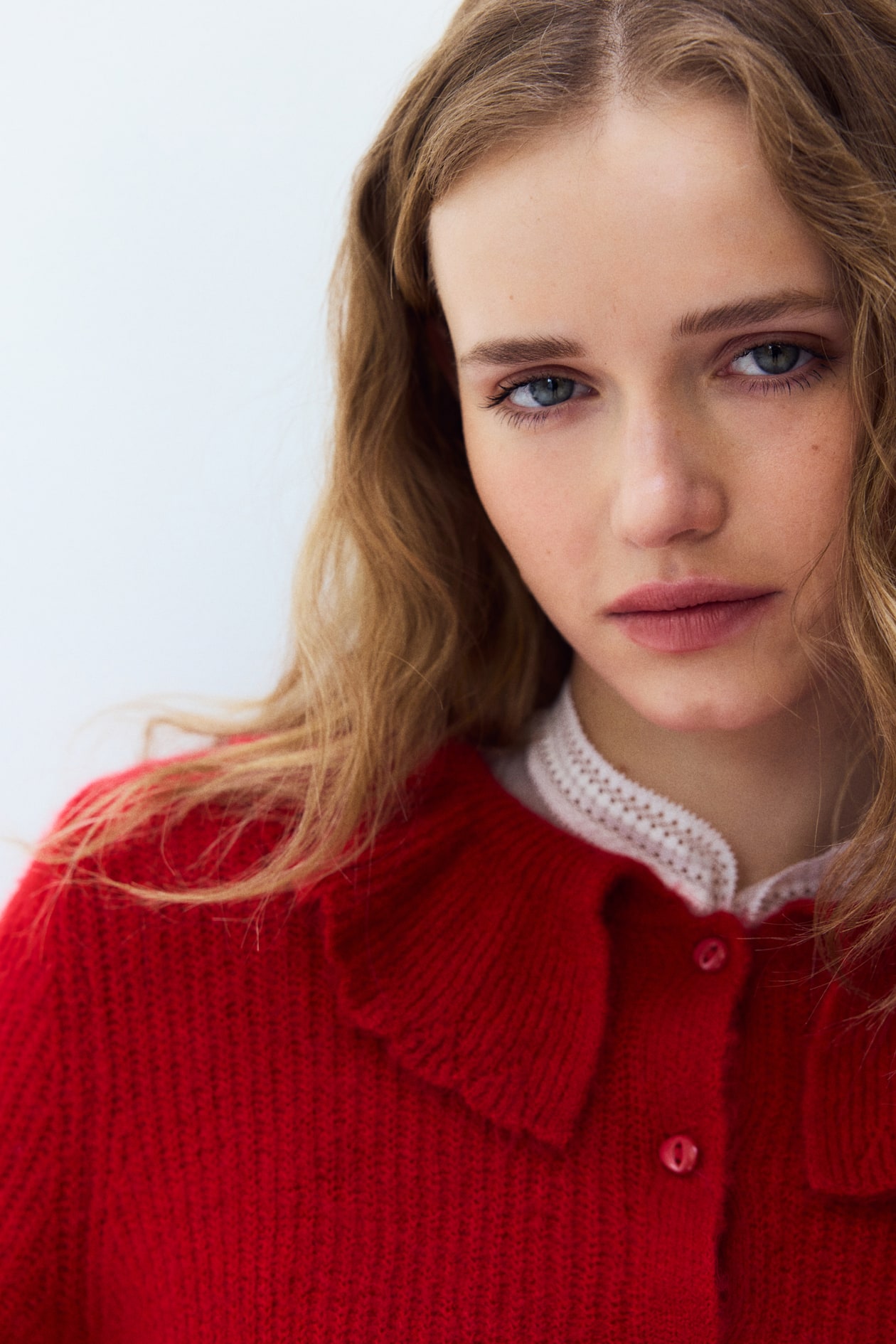 Cardigan with Collar - image 5