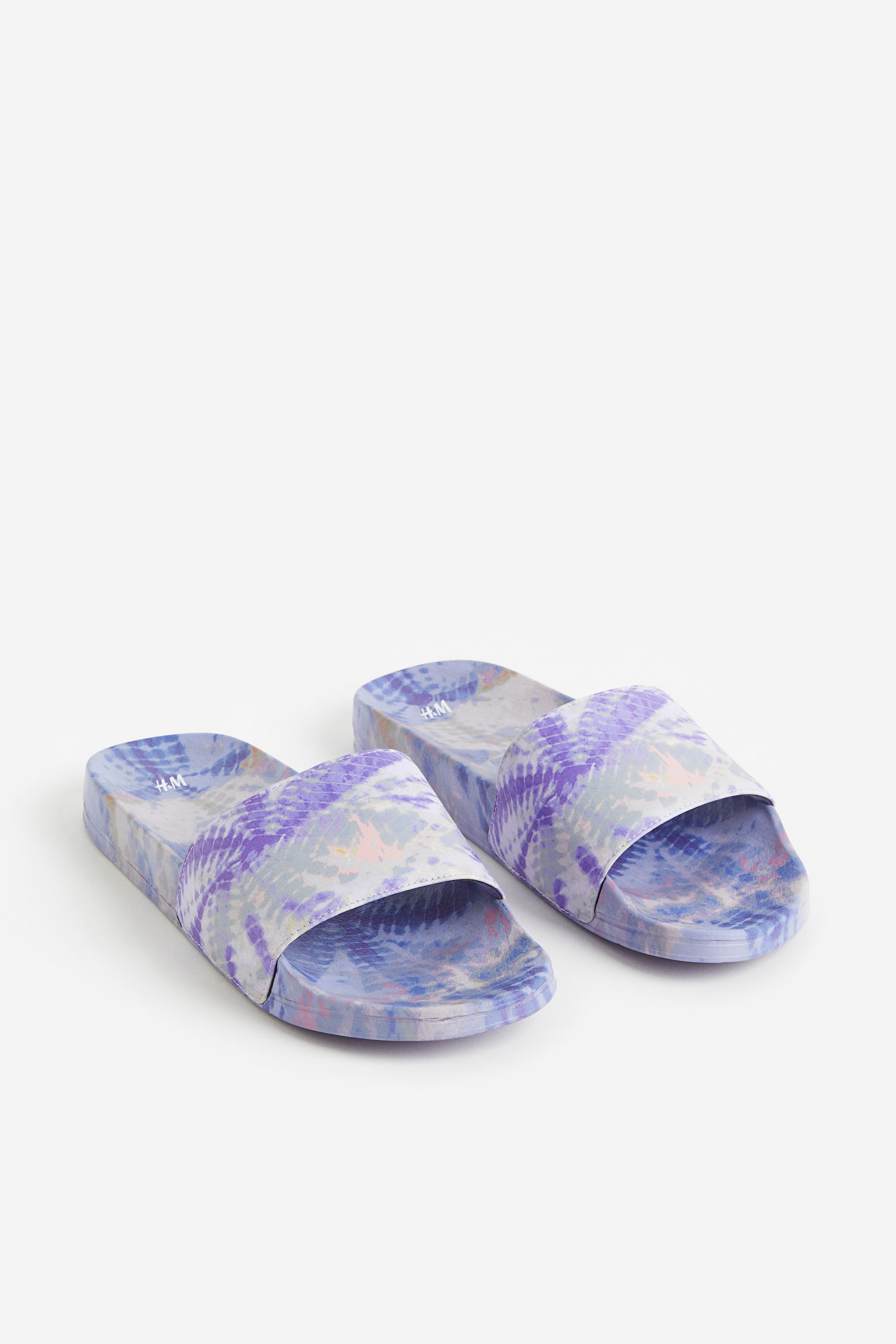 Slides - Purple/Tie dye - 2