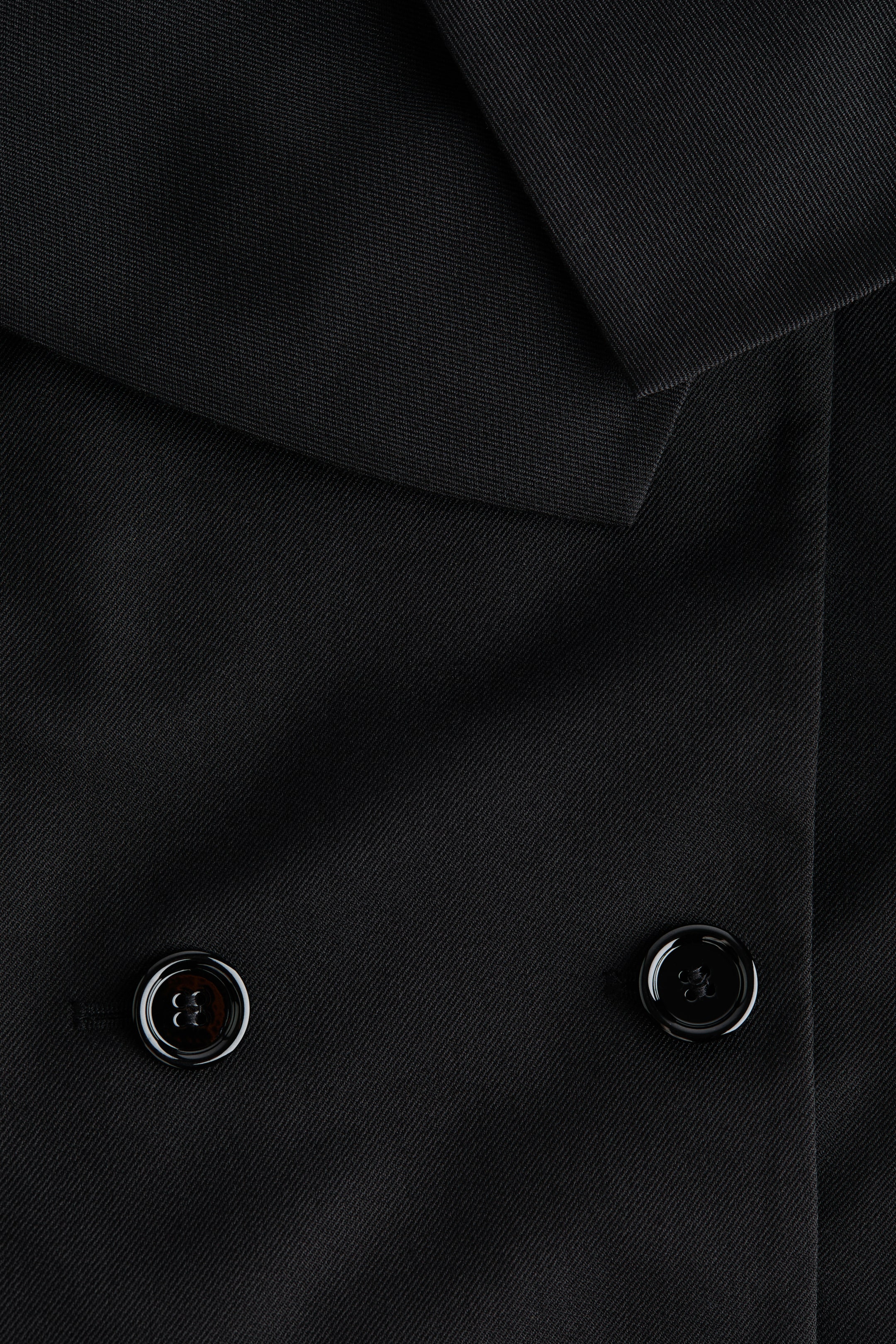 View larger image: Off-the-Shoulder Jacket - Black - Ladies | H&M US 2