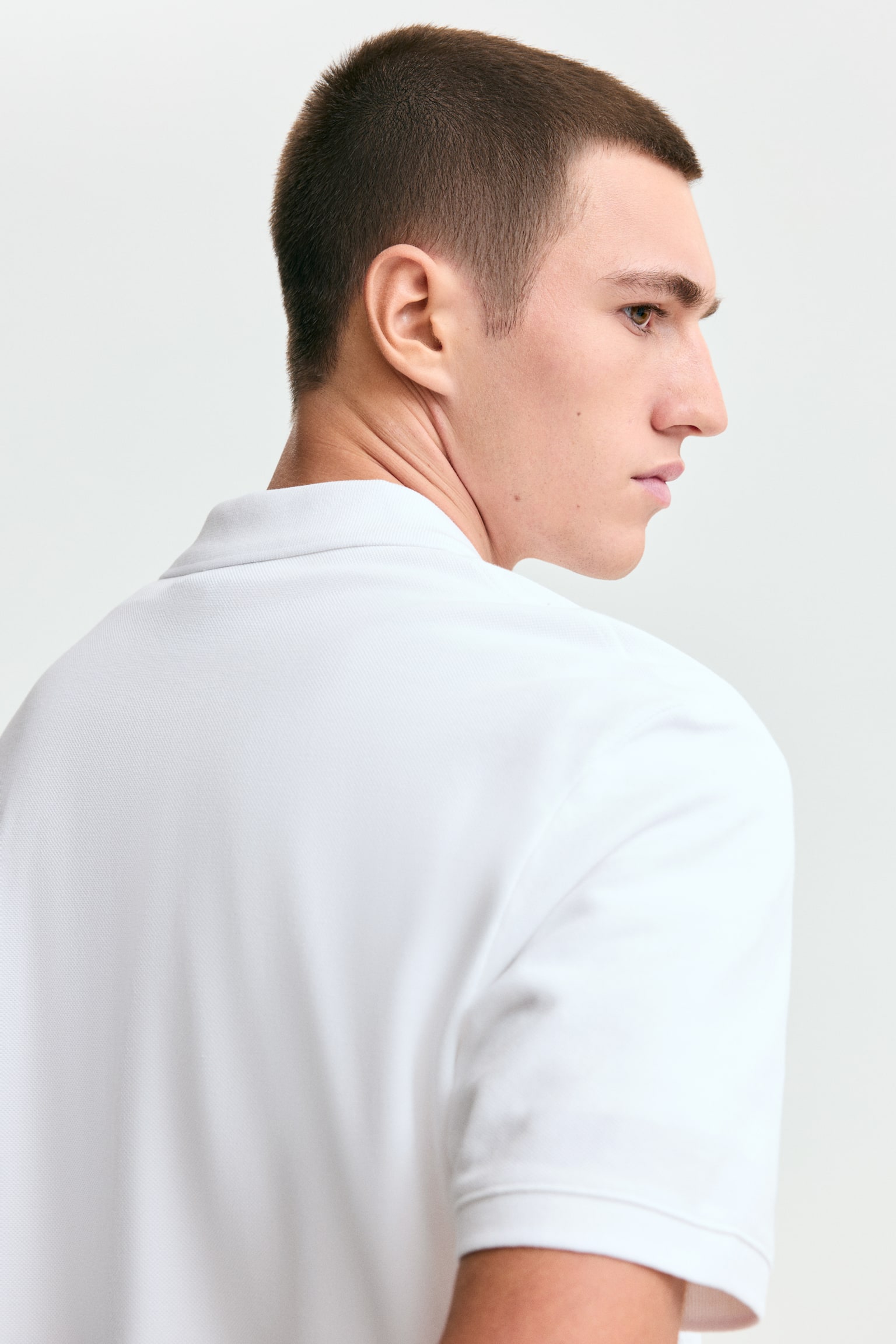 חולצת פולו Regular Fit - לבן/ירוק חאקי/כחול נייבי/שחור - 3