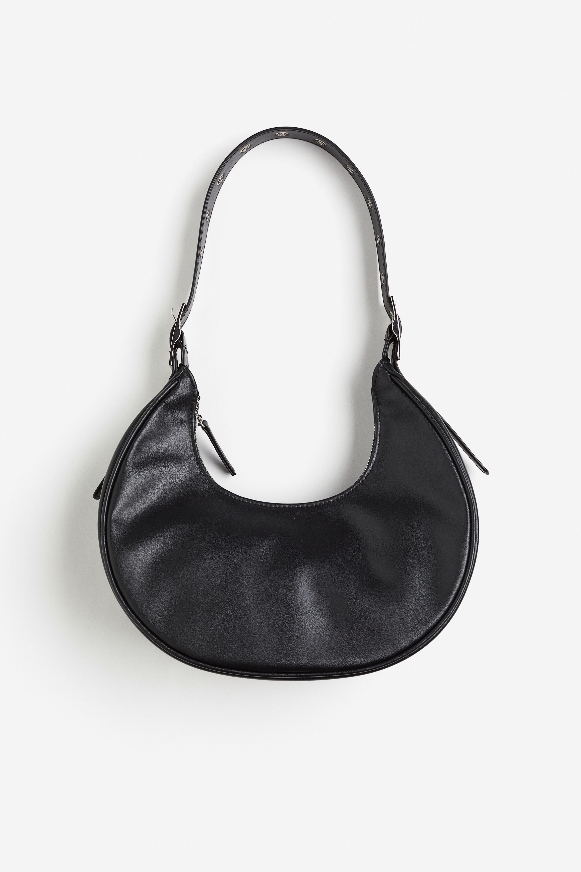 Coated Shoulder Bag - Taupe/distressed - Ladies | H&M US 