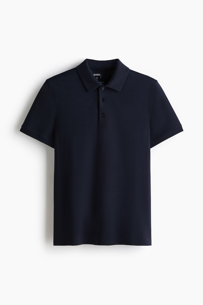 Cooling Regular Fit Polo shirt - Navy blue/Black/White - 1