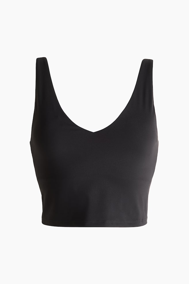 Shelf-Bra Sports Top with SculptMove™ - Black/Dark heather/White/Watermelon/Smoke - 1