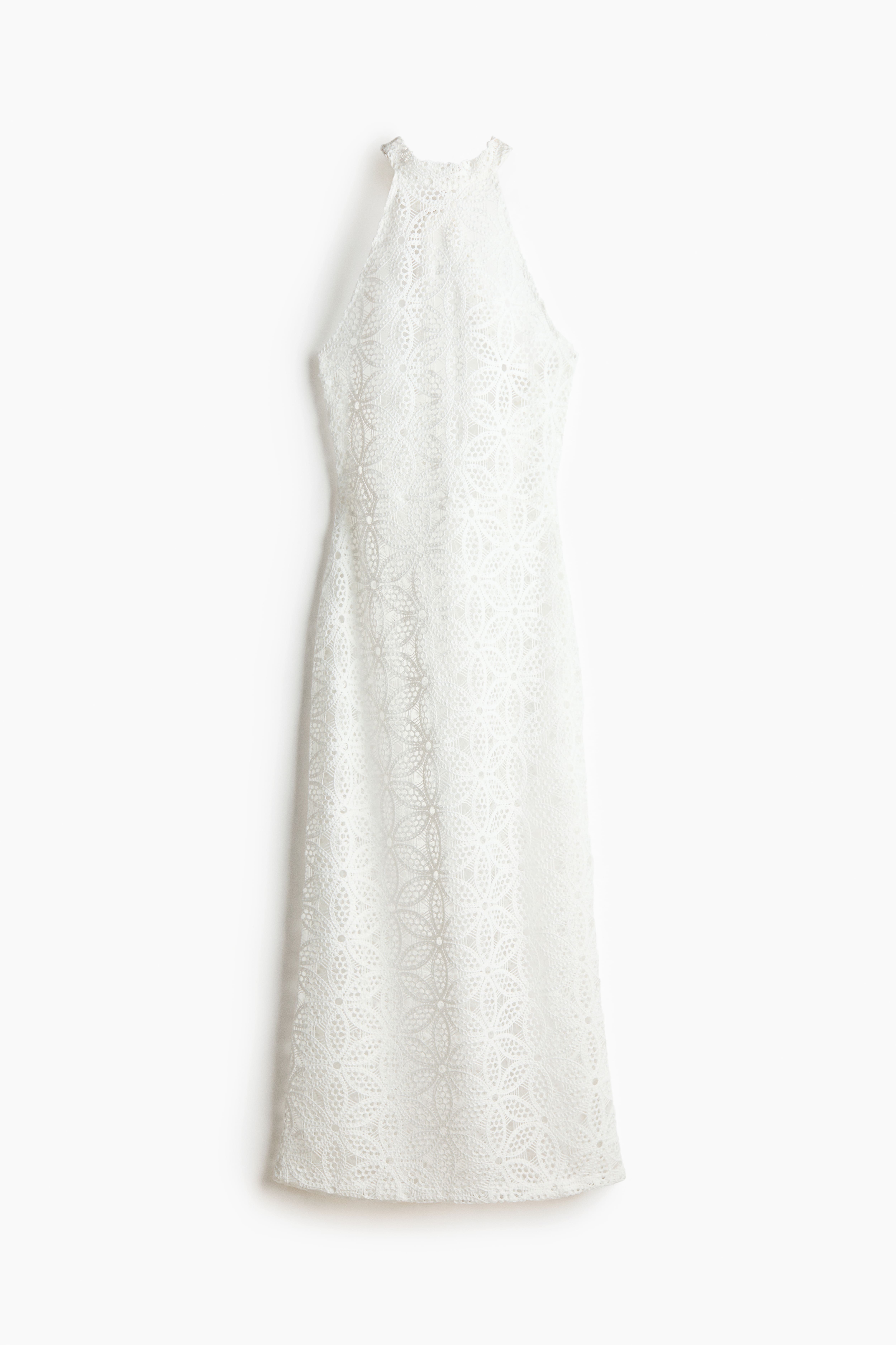 Lace Halterneck Dress