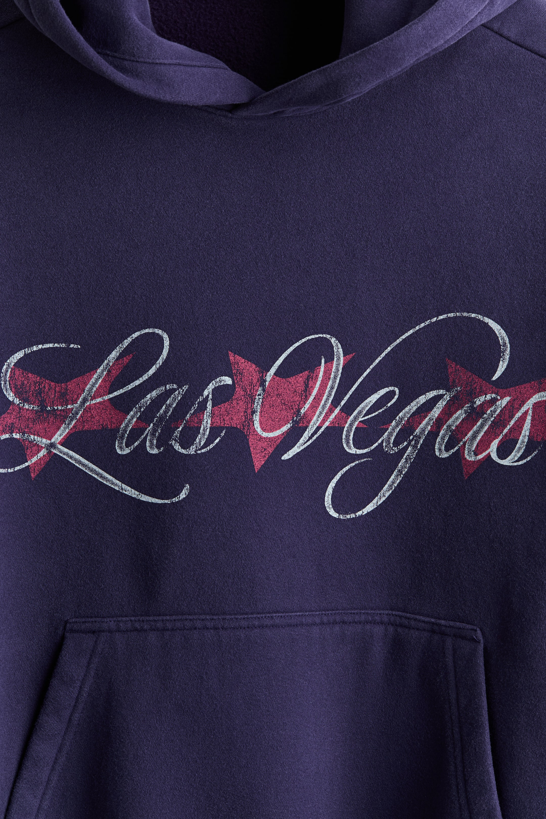 Oversized Printed Hoodie