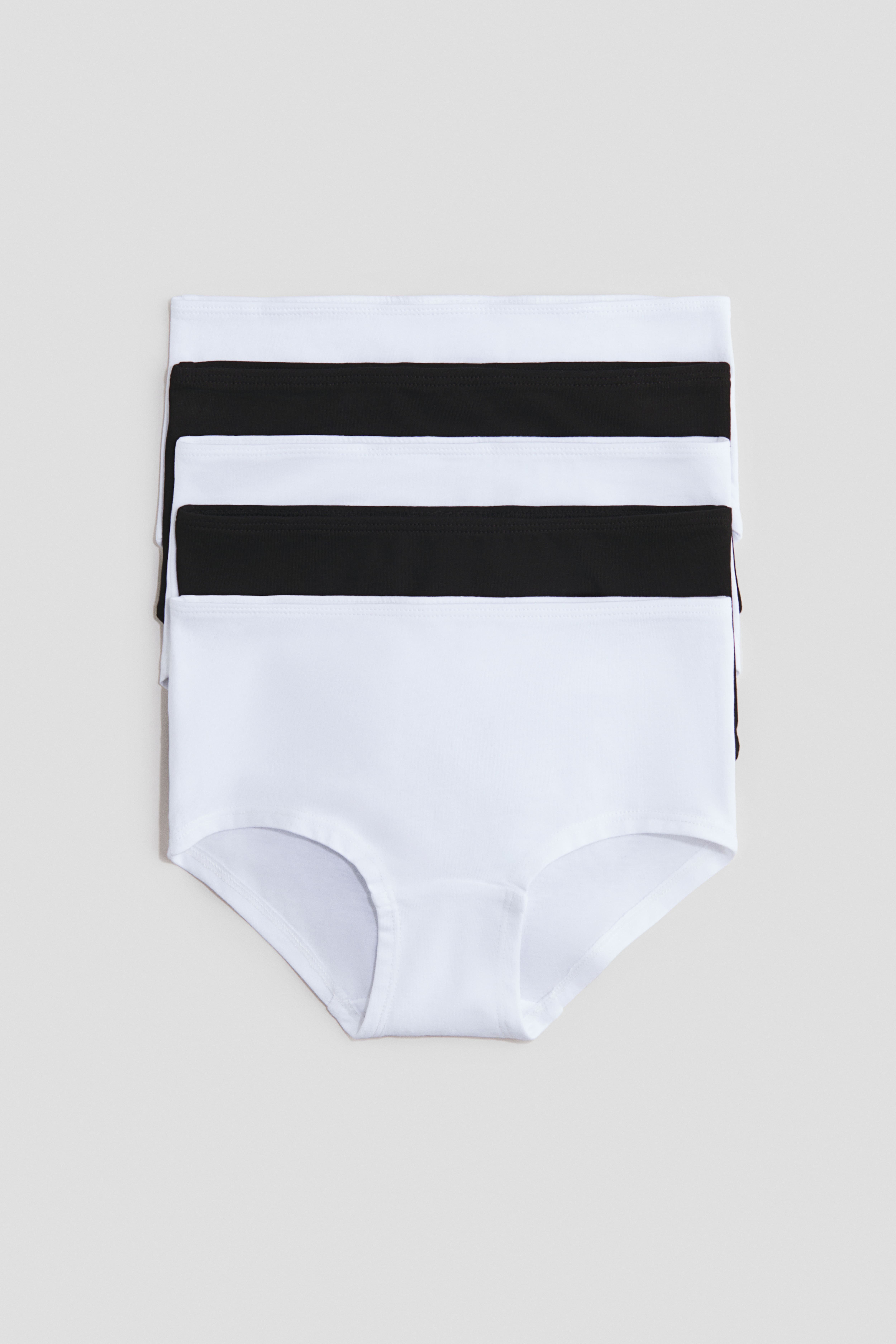 Lot de 5 culottes garçonnes en coton
