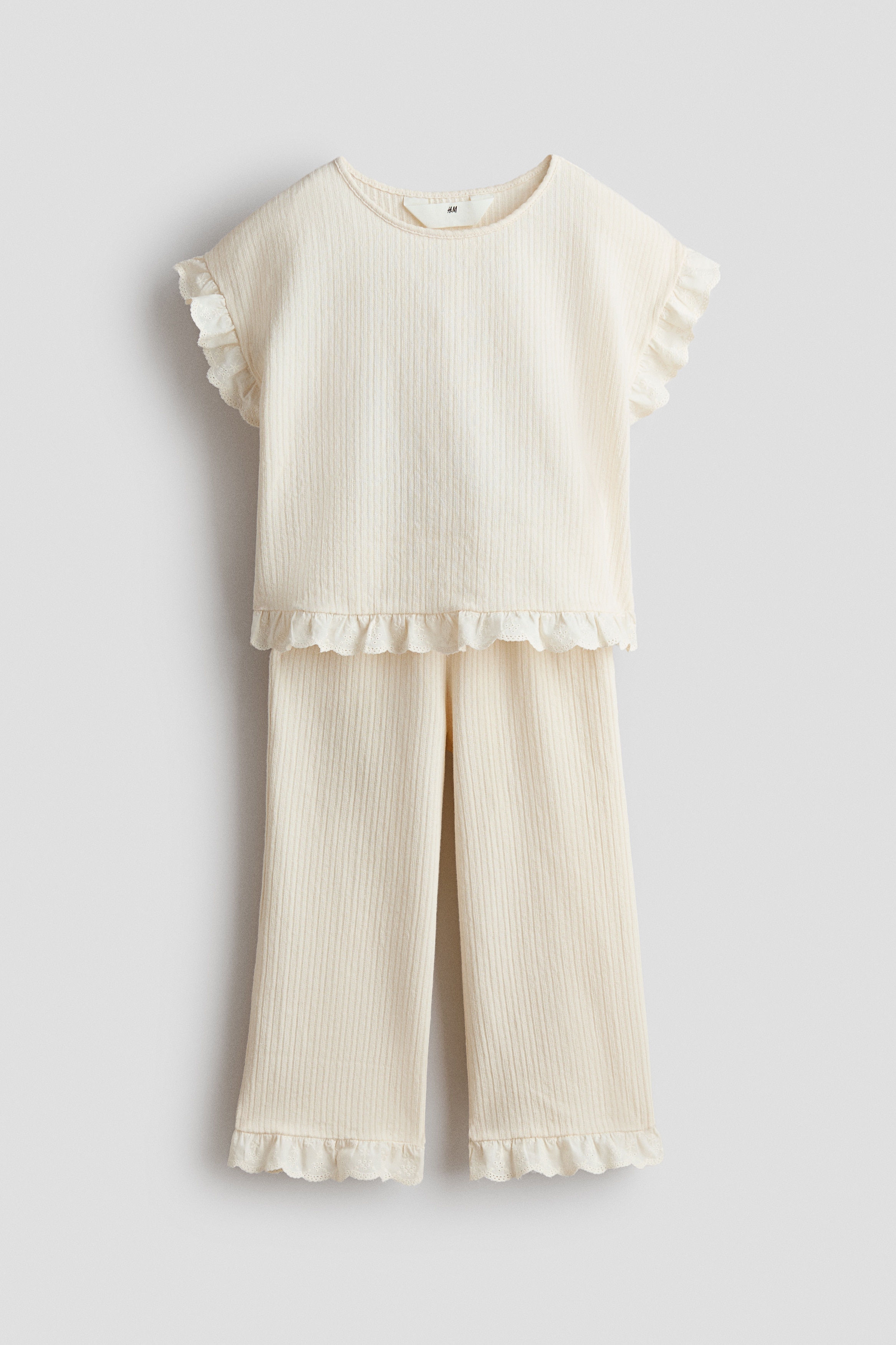 2-Piece Ruffle-Trimmed SetModel