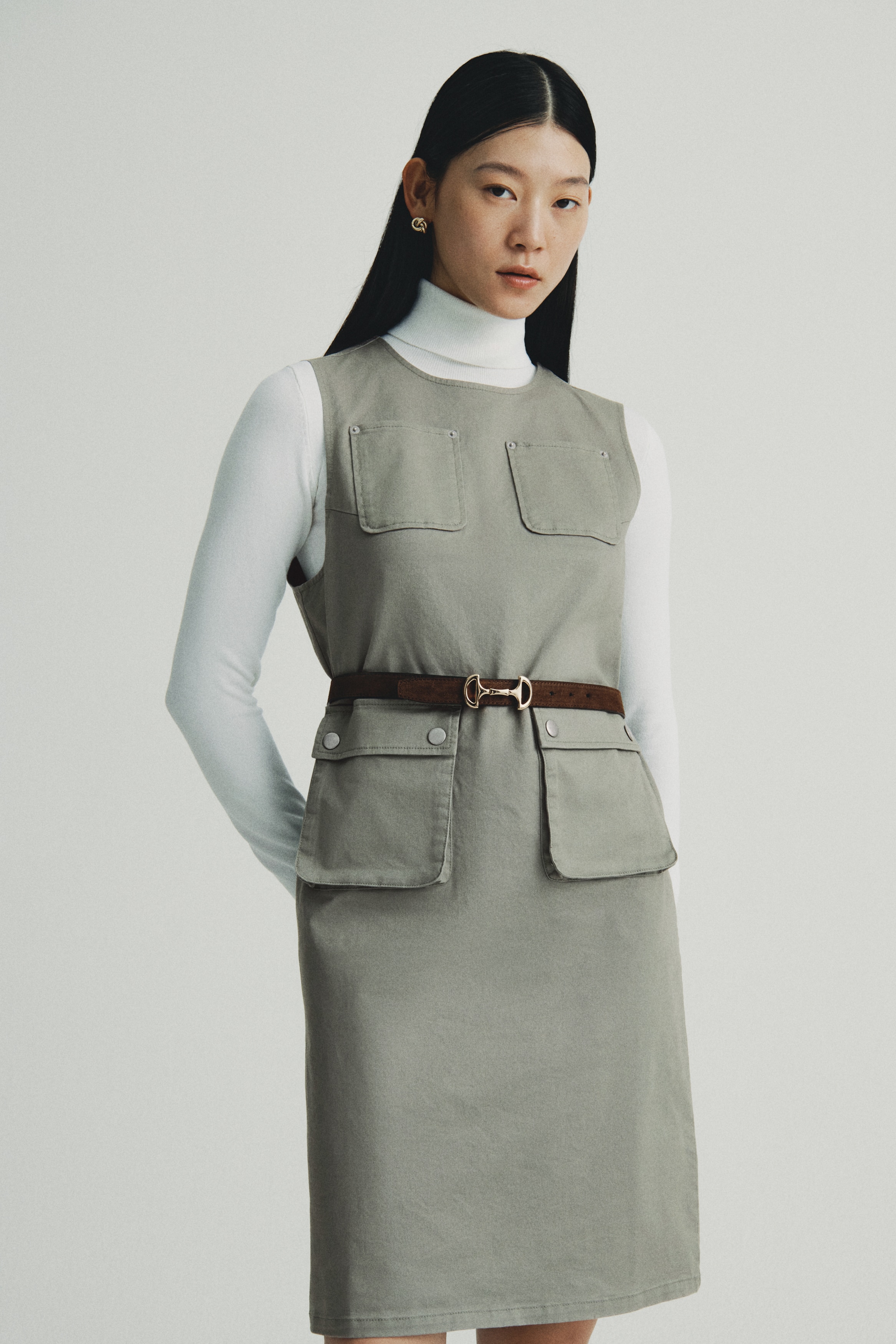 H & M - カーゴワンピース - グリーン H & M - カーゴワンピース - グリーン