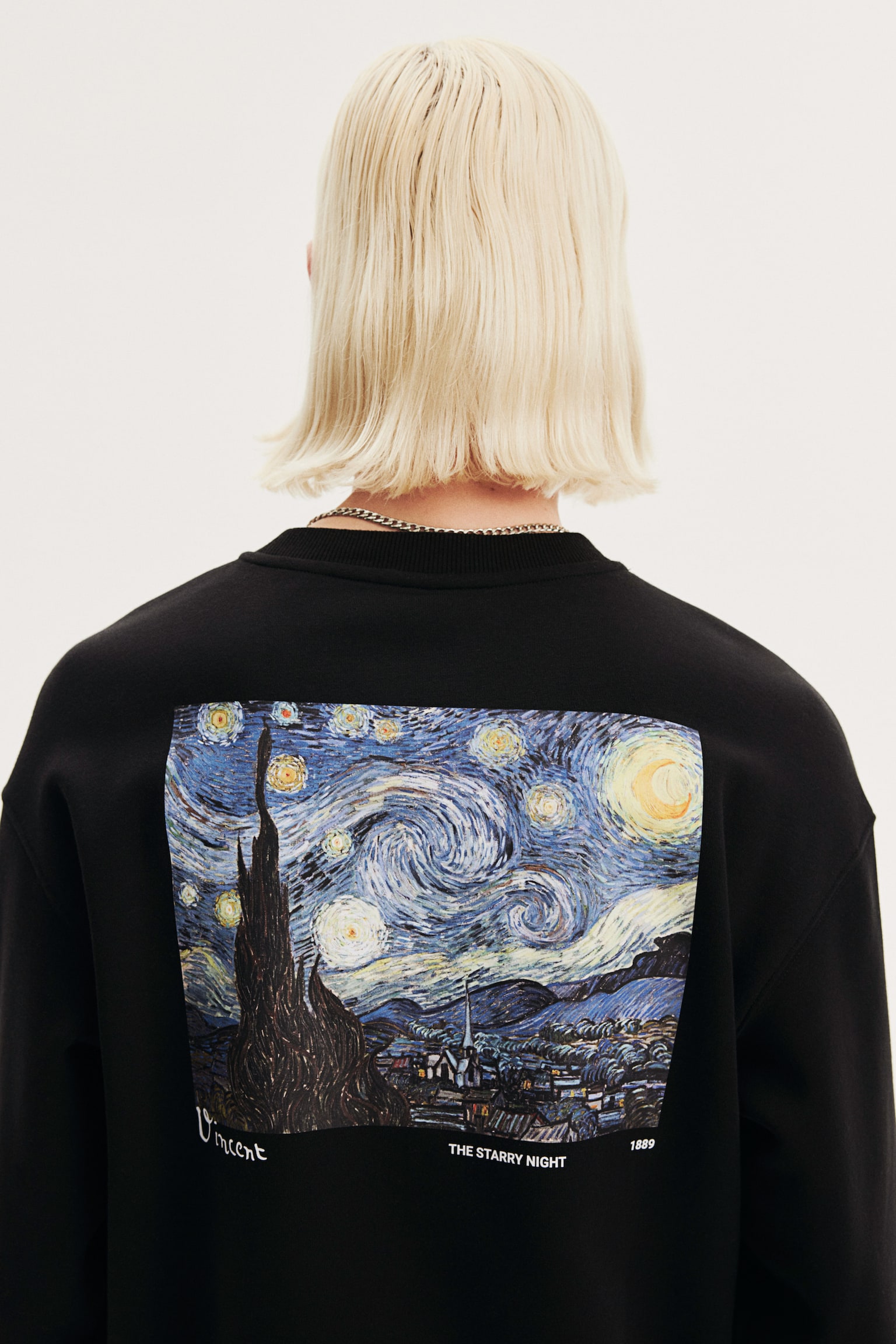 Loose Fit Sweatshirt - Black/Vincent van Gogh/Brown/Pokémon/Black/Formula 1/Black/Aaliyah/Black/Pantera/Dark grey/Felix the Cat/Black/Motörhead/Black/Wu-Tang Clan/White/Keith Haring/Black/Discovery Channel - 7