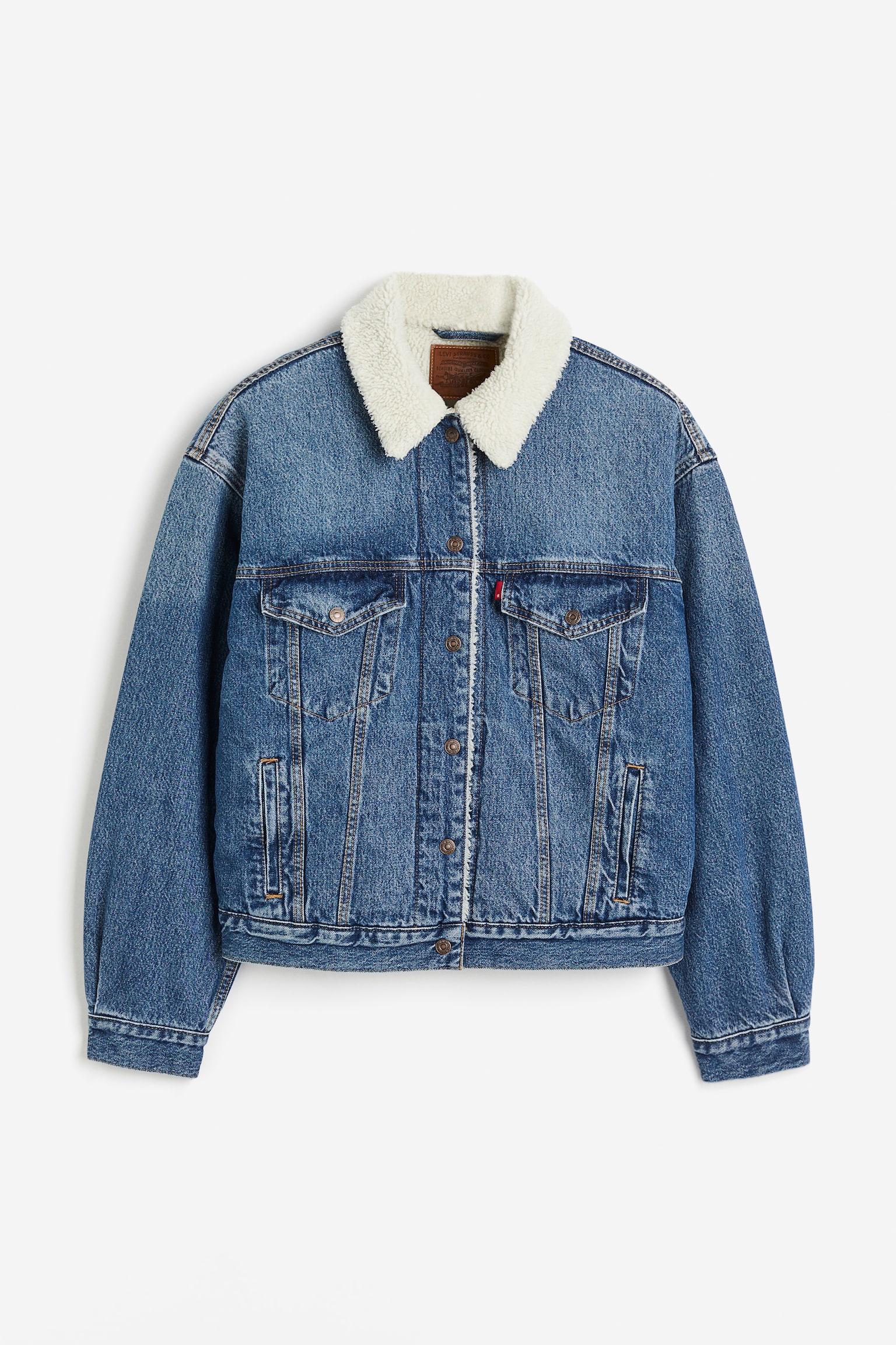 '90s Sherpa Trucker Jacket - After School Sitcom - 1