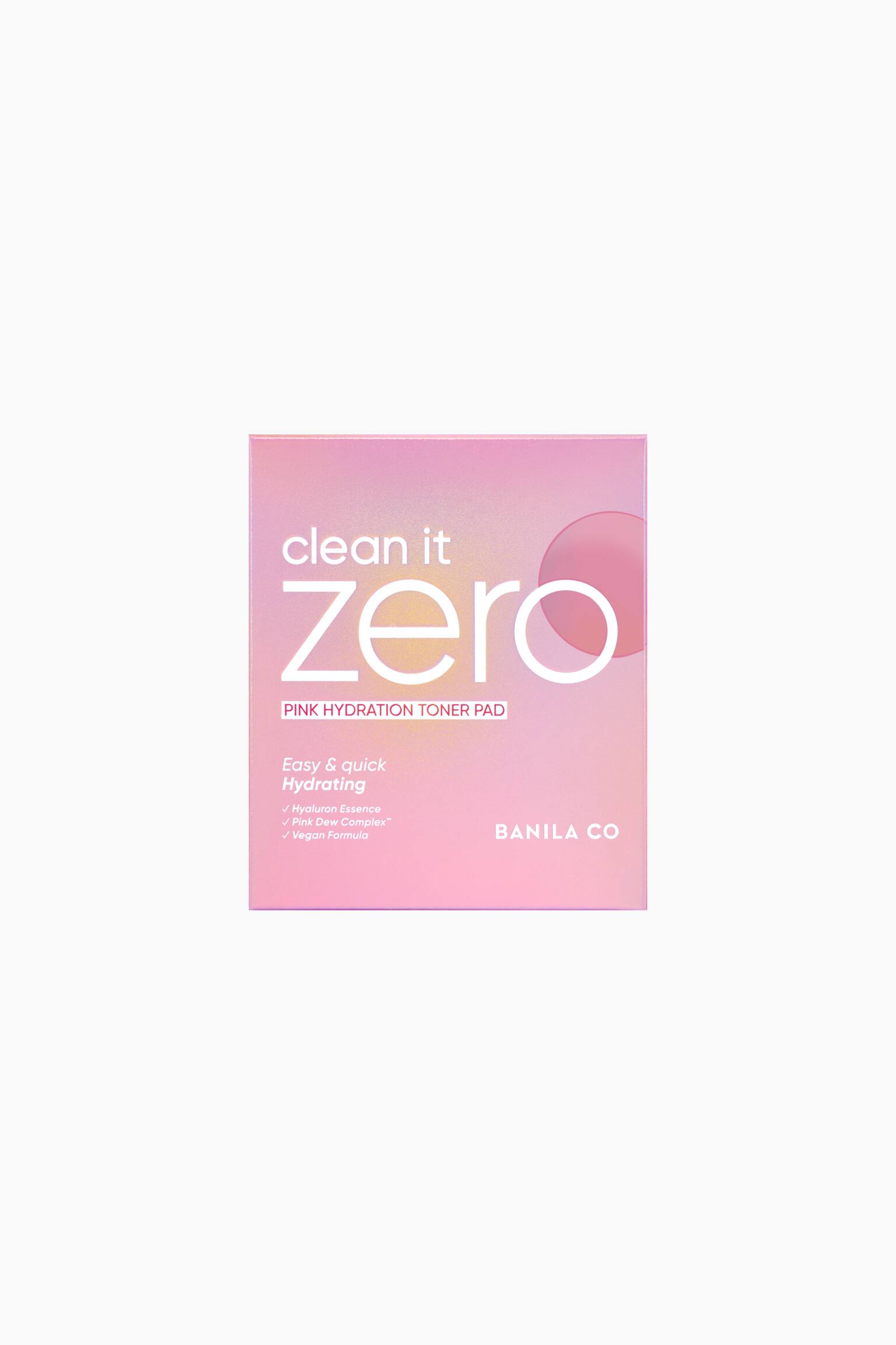 Clean It Zero Pink Hydration Toner Pads - Rosa - 4