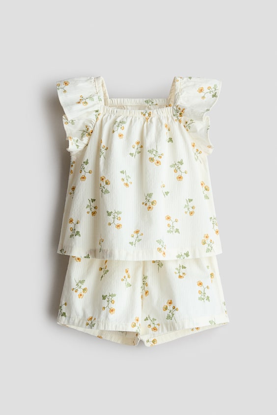Детские топы H&M 2-Piece Plumeti Muslin Set